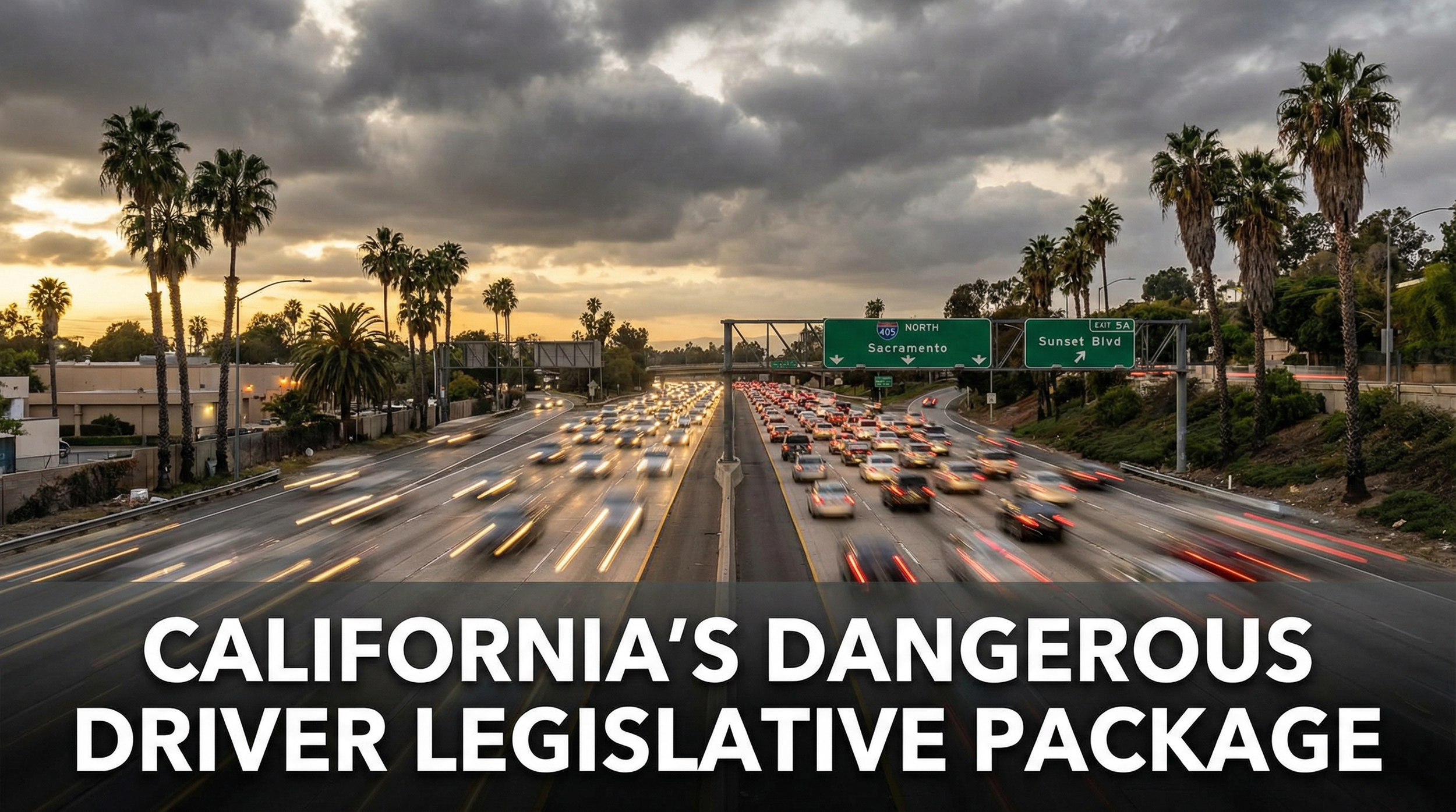 California's Dangerous Driver Legislative Package