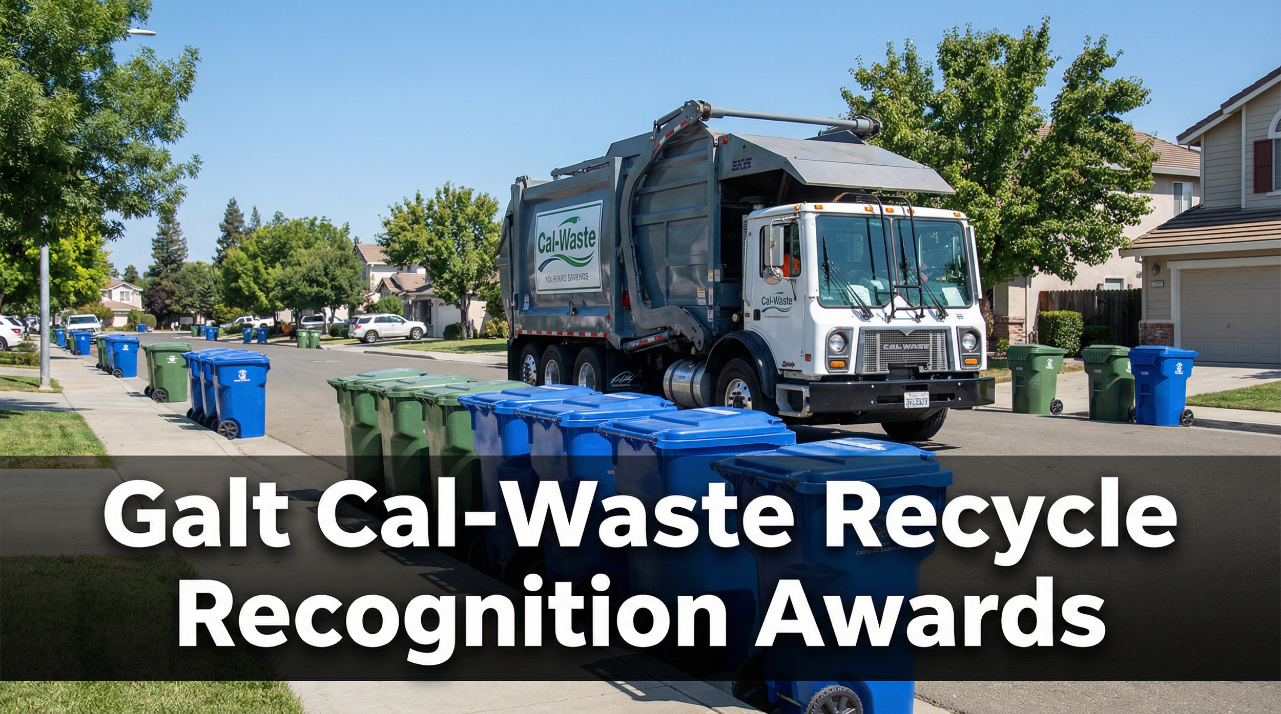 Galt Cal-Waste Recycle Recognition Awards