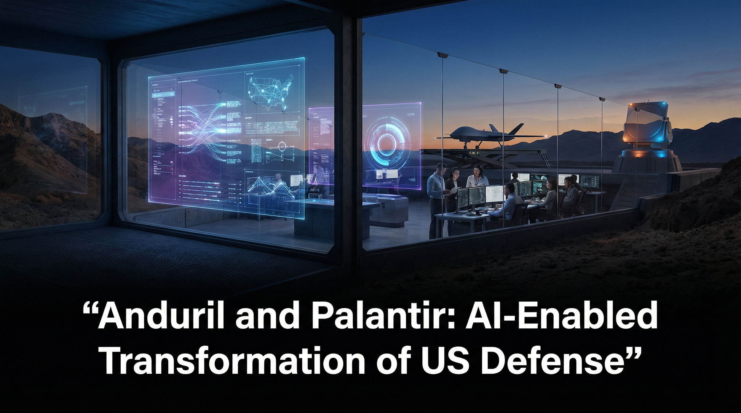 Anduril and Palantir: AI-Enabled Transformation of US Defense