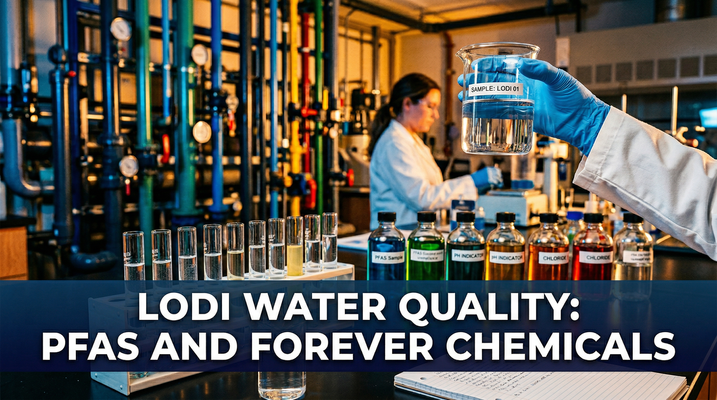 Lodi Water Quality: PFAS and Forever Chemicals