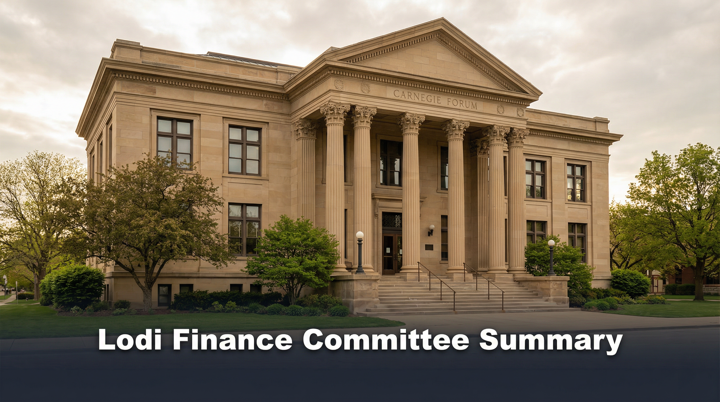 Lodi Finance Committee - March 11, 2026