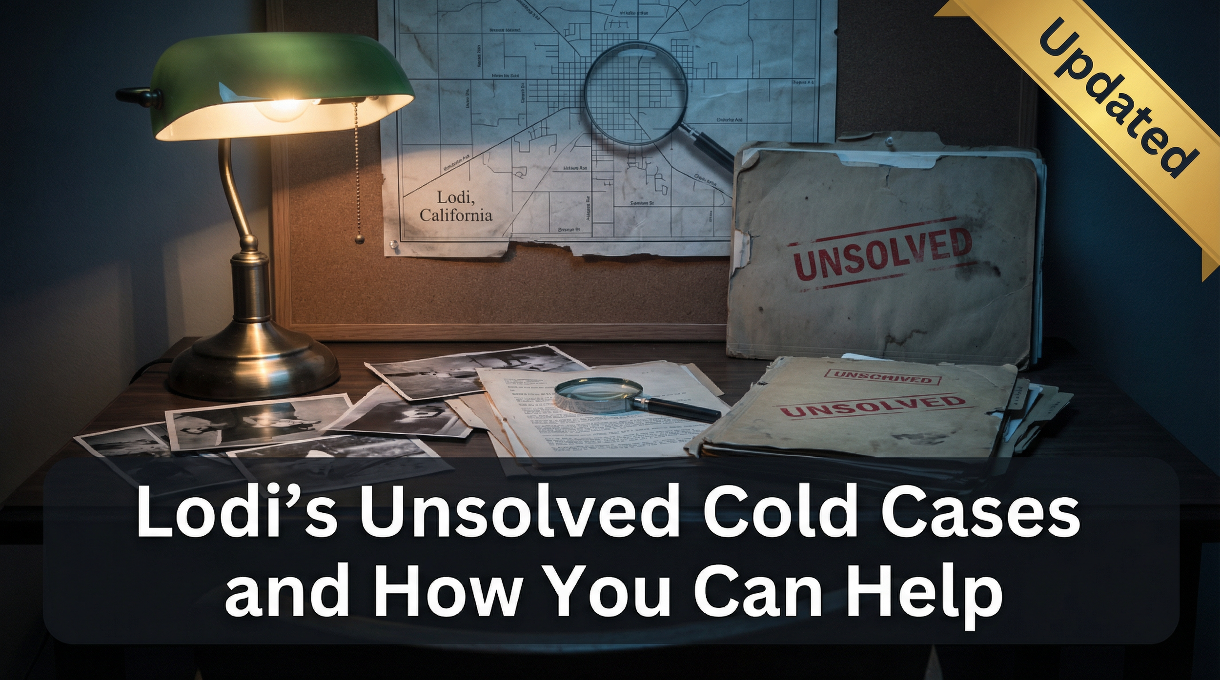 Lodi's Unsolved Cold Cases and How You Can Help