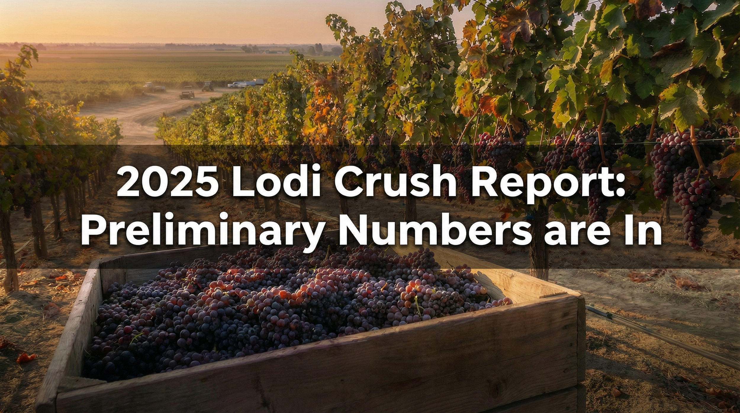 2025 Lodi Crush Report: Preliminary Numbers Are In