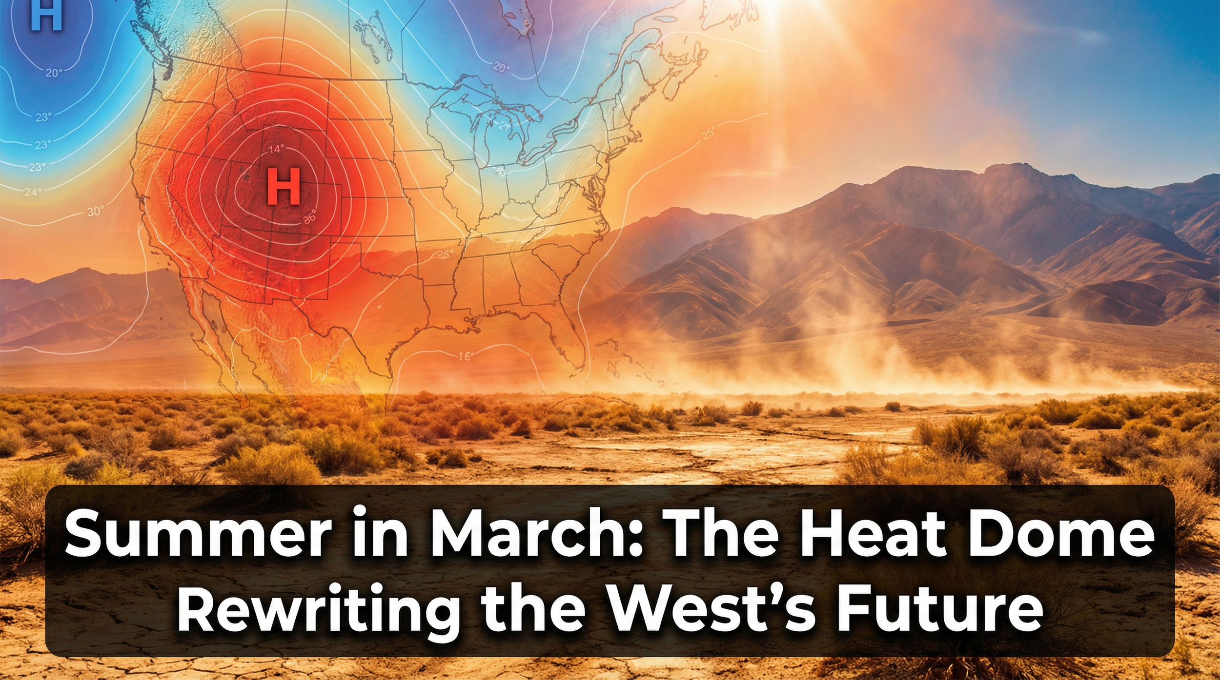 Summer in March: The Heat Dome Rewriting the West's Future