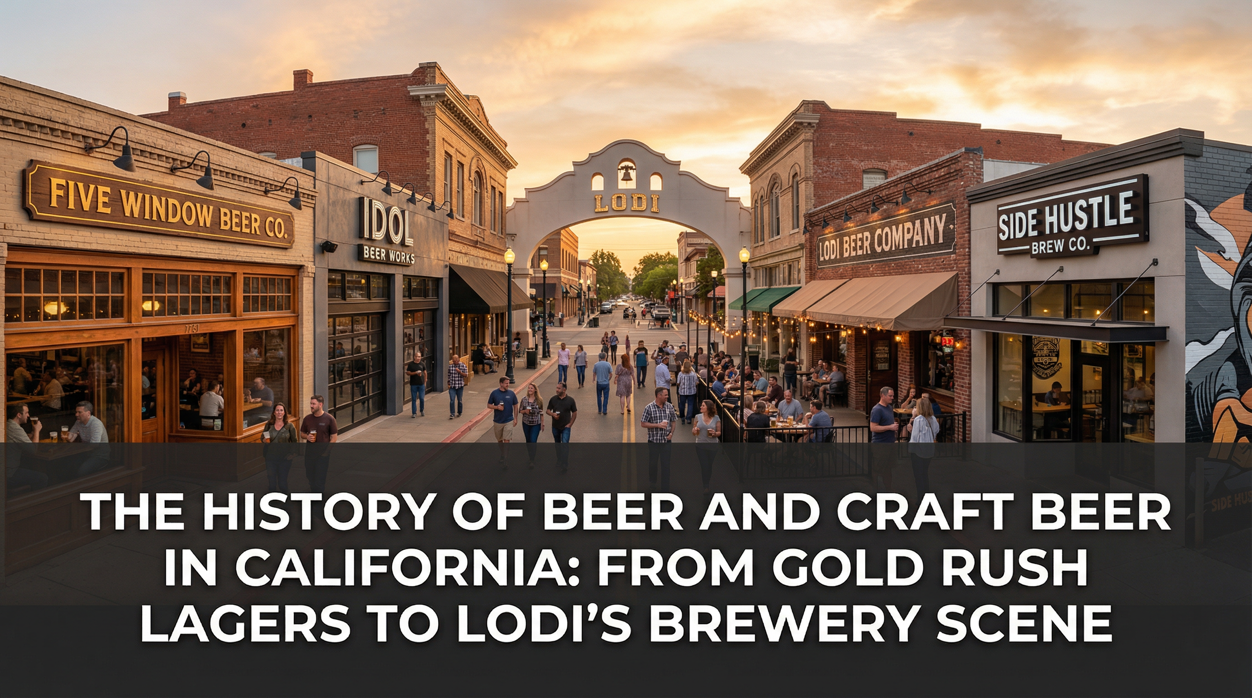 The History of Beer and Craft Beer in California