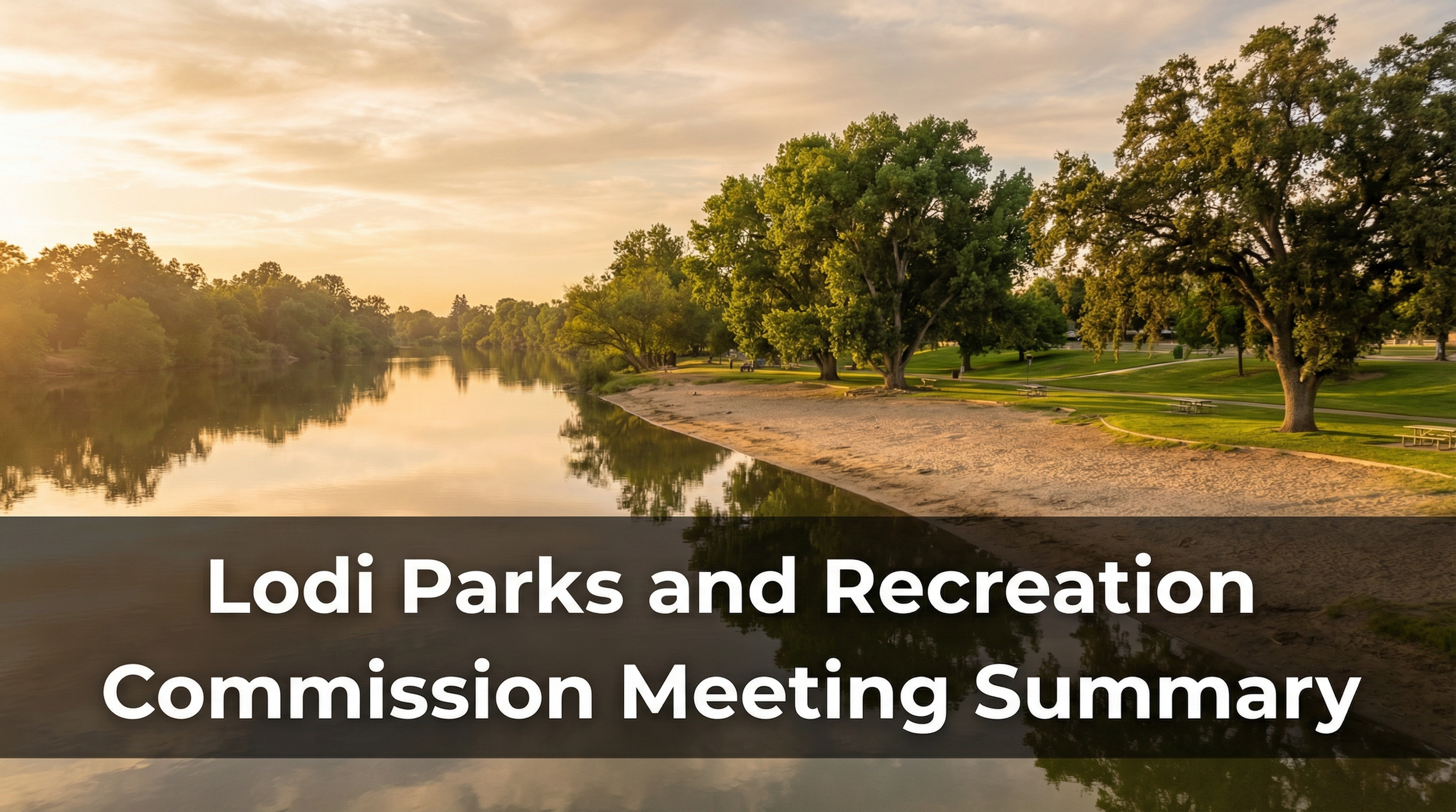 Lodi Parks and Recreation Committee Meeting&nbsp;- April 7, 2026