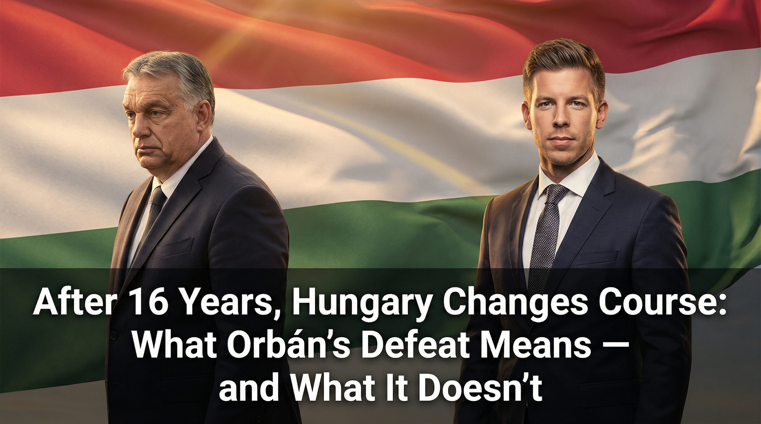 After 16 Years, Hungary Changes Course: What Orbán's Defeat Means — and What It Doesn't