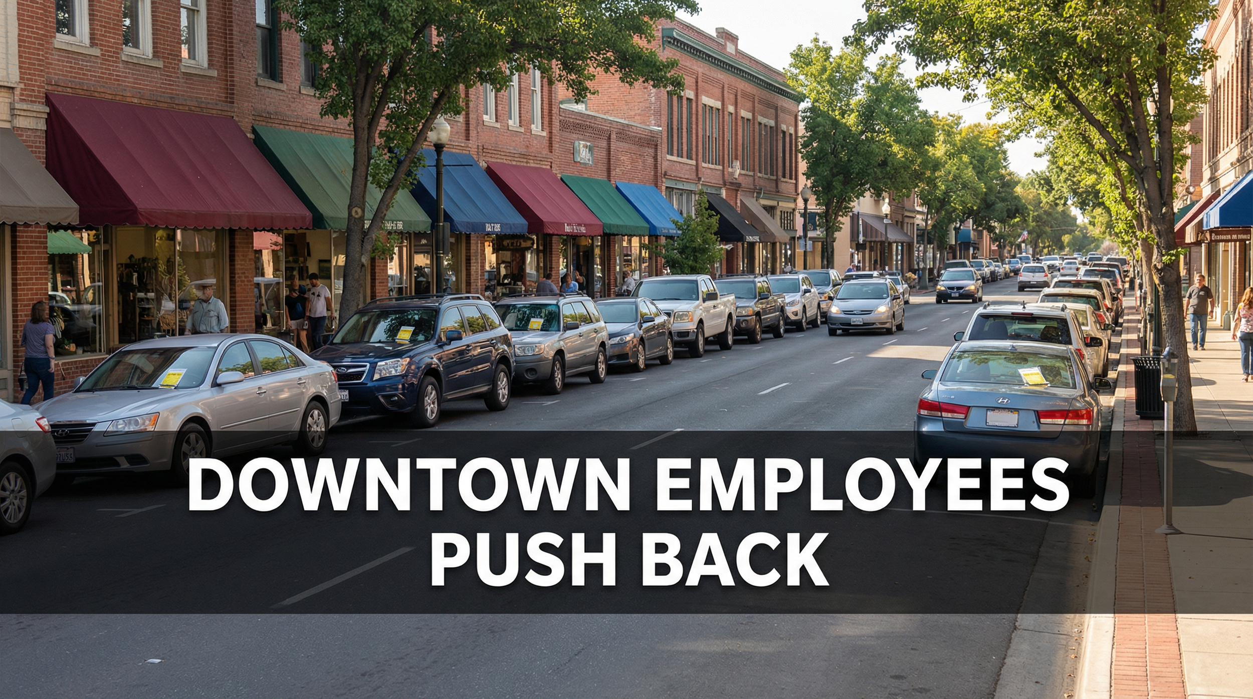 Downtown Employees Push Back