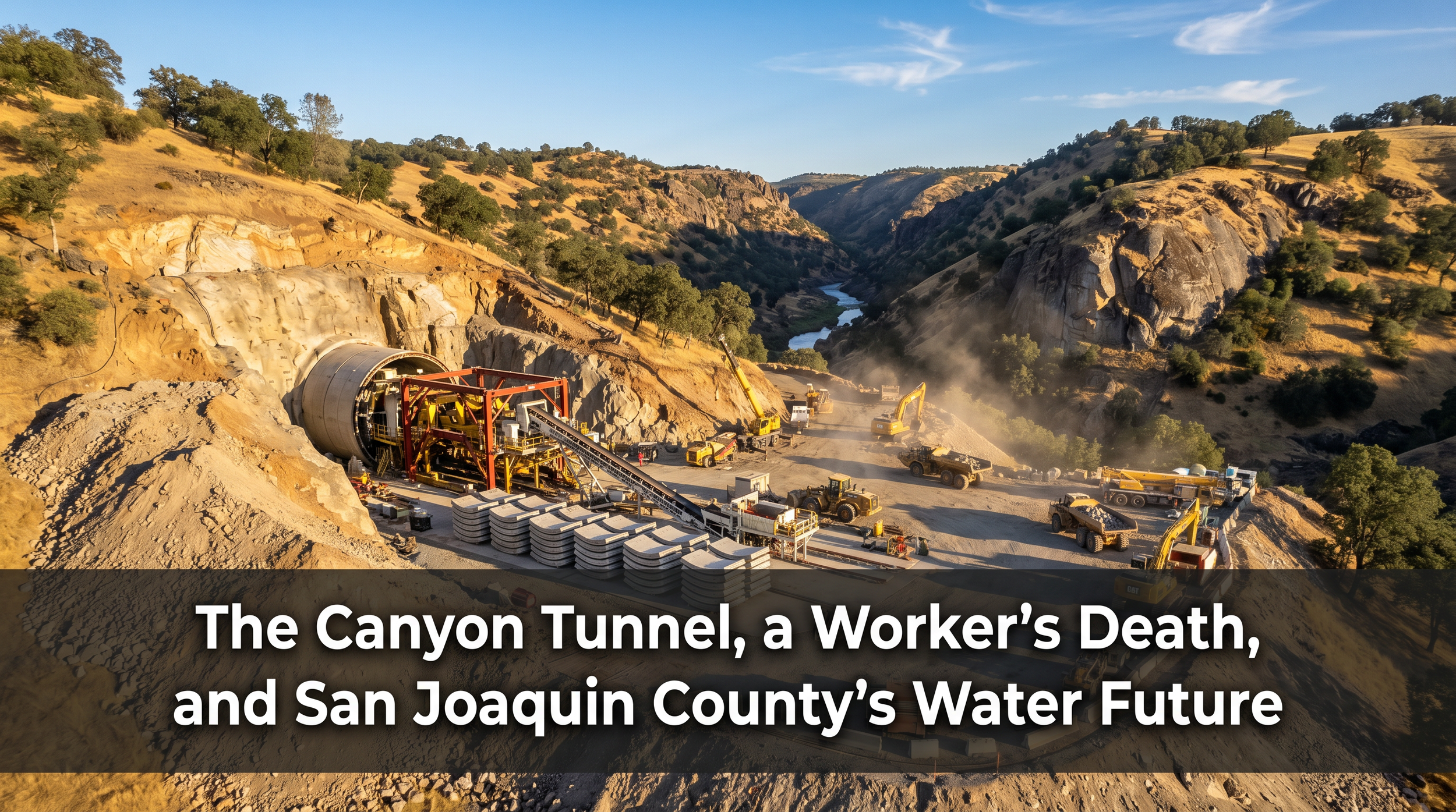 The Canyon Tunnel, a Worker's Death, and San Joaquin County's Water Future