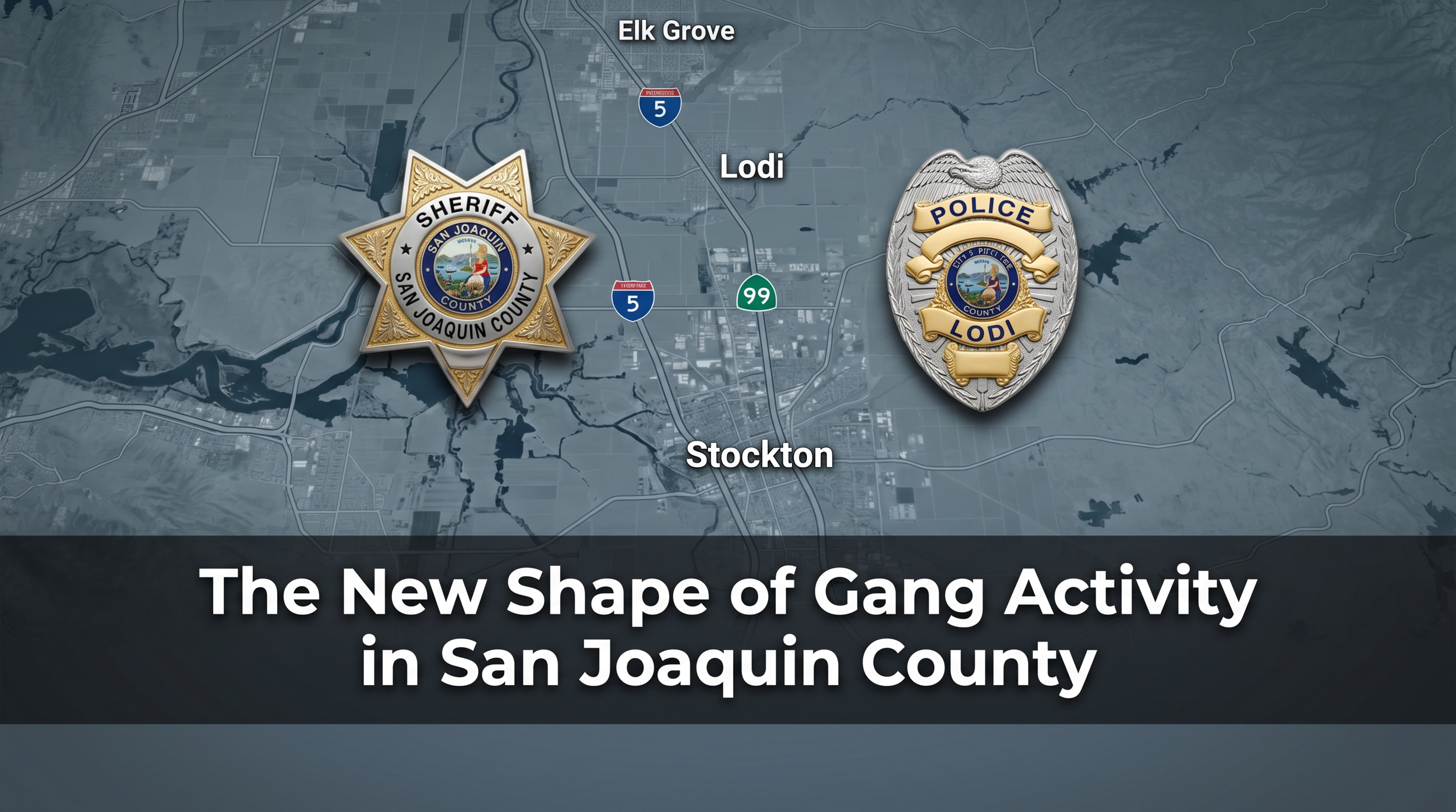 The New Shape of Gang Activity in San Joaquin County