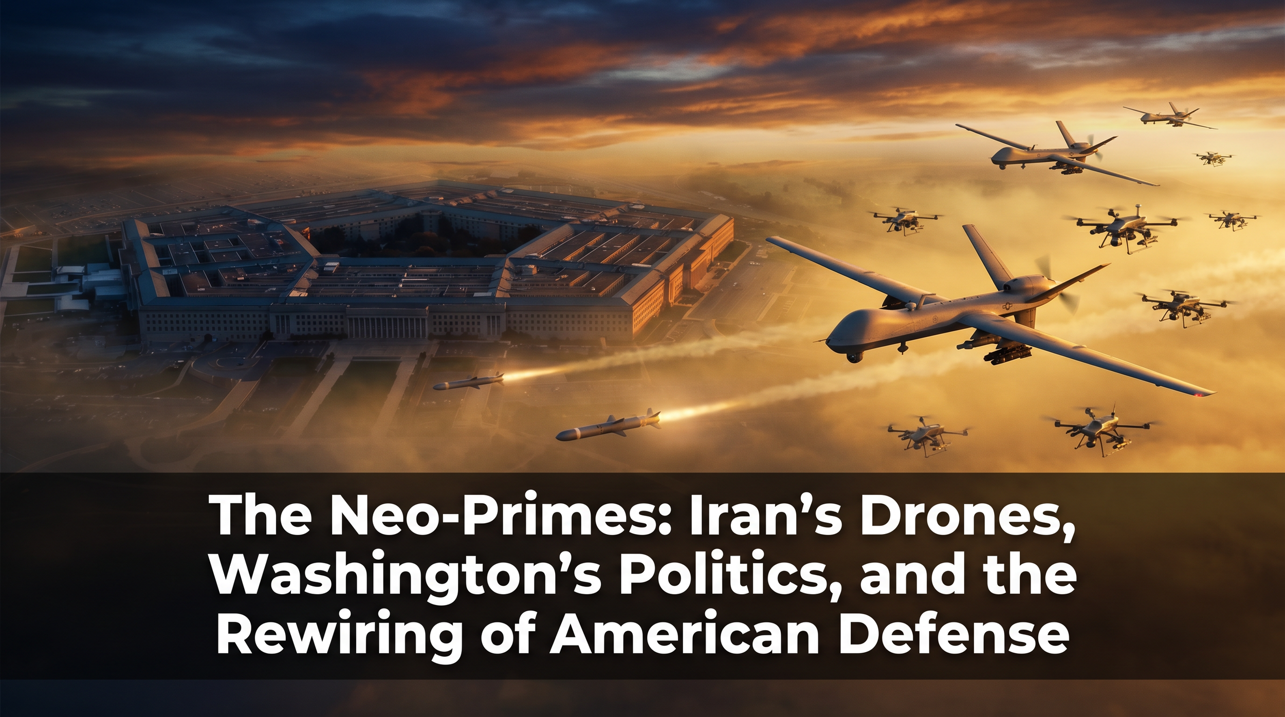 The Neo-Primes: Iran's Drones, Washington's Politics, and the Rewiring of American Defense
