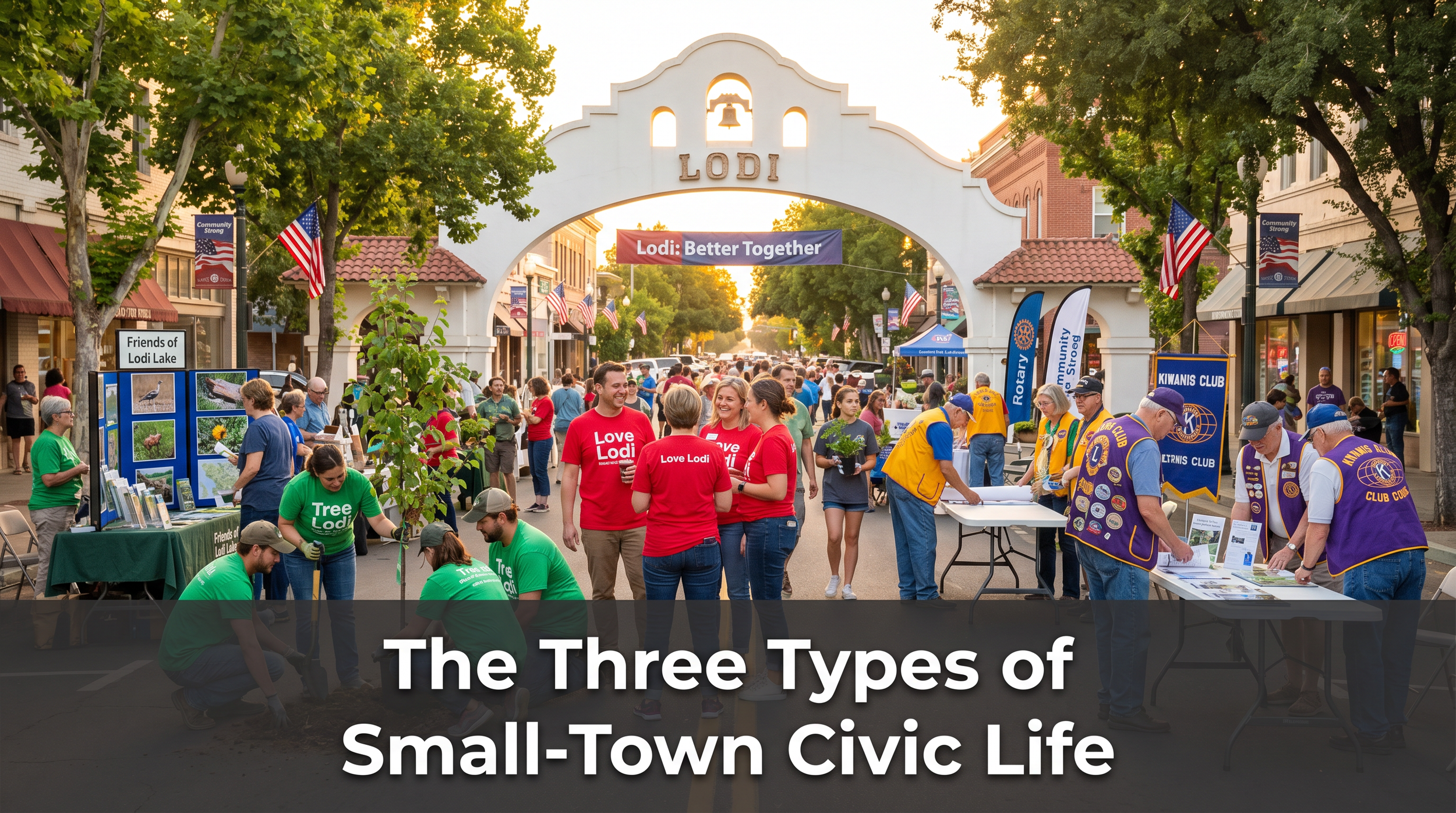 The Three Types of Small-Town Civic Life