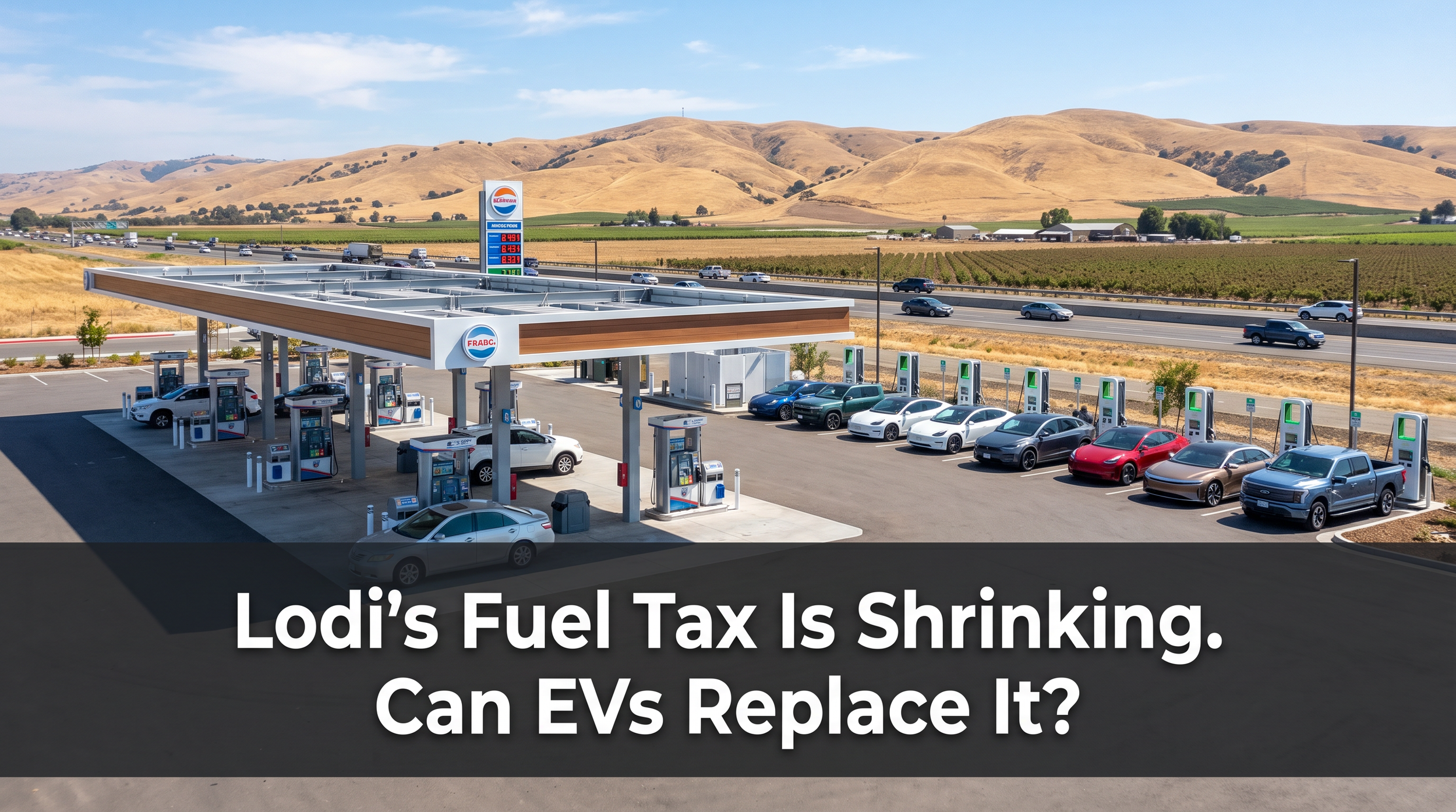Lodi's Fuel Tax Is Shrinking. Can EVs Replace It?