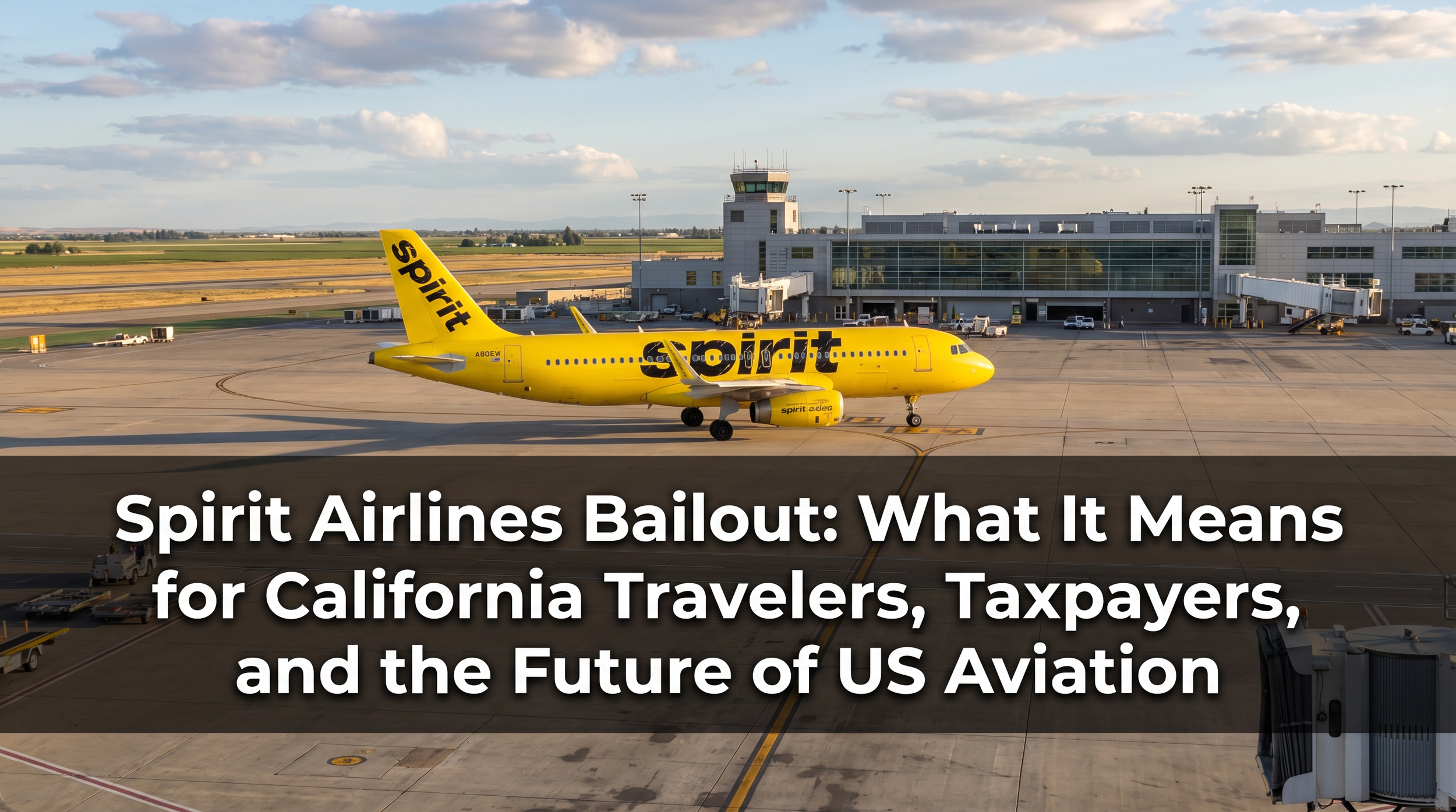 Spirit Airlines Bailout: What It Means for California Travelers, Taxpayers, and the Future of US Aviation