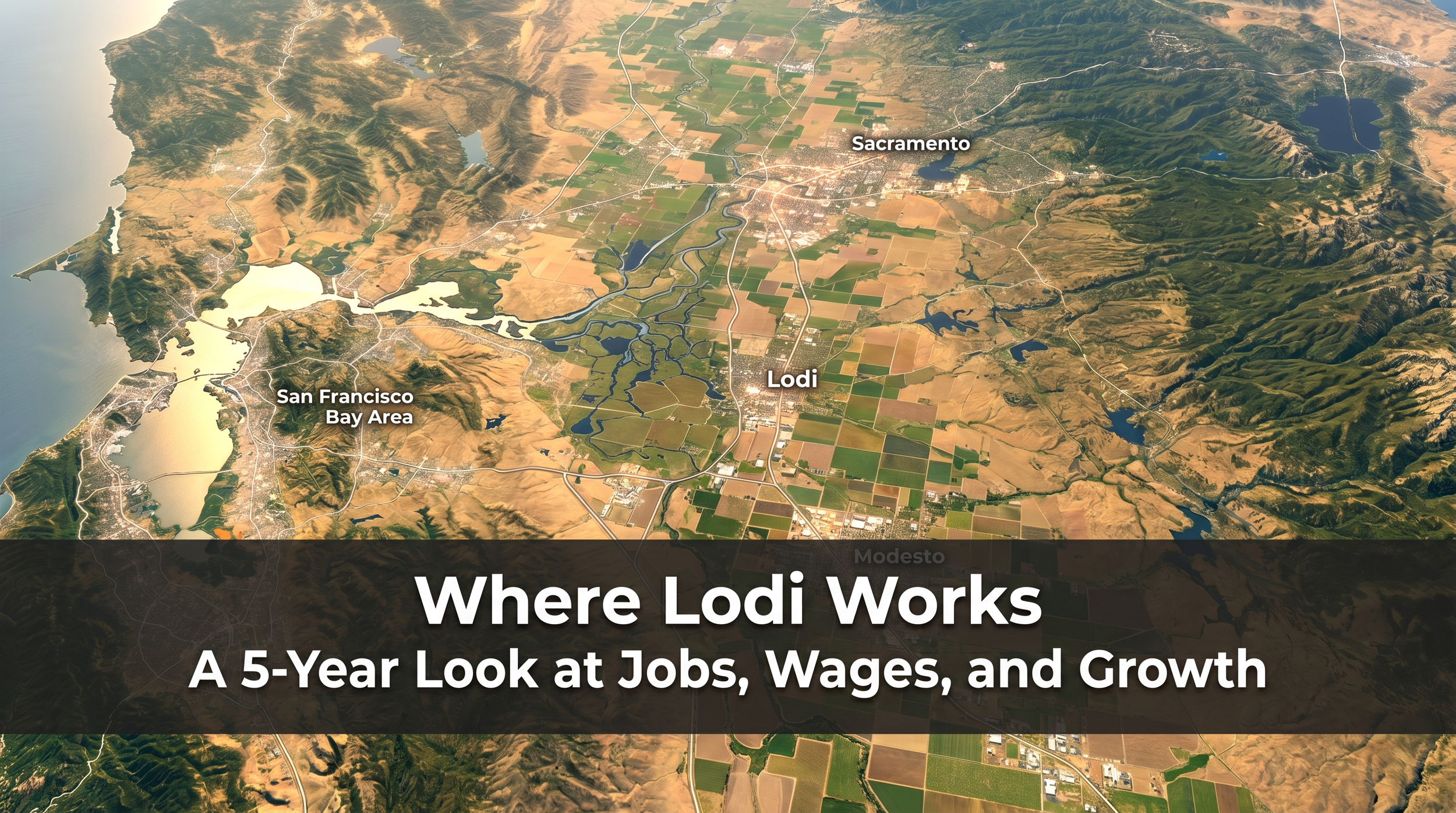 Where Lodi Works: A 5-Year Look at Jobs, Wages, and Growth Within Commute Distance