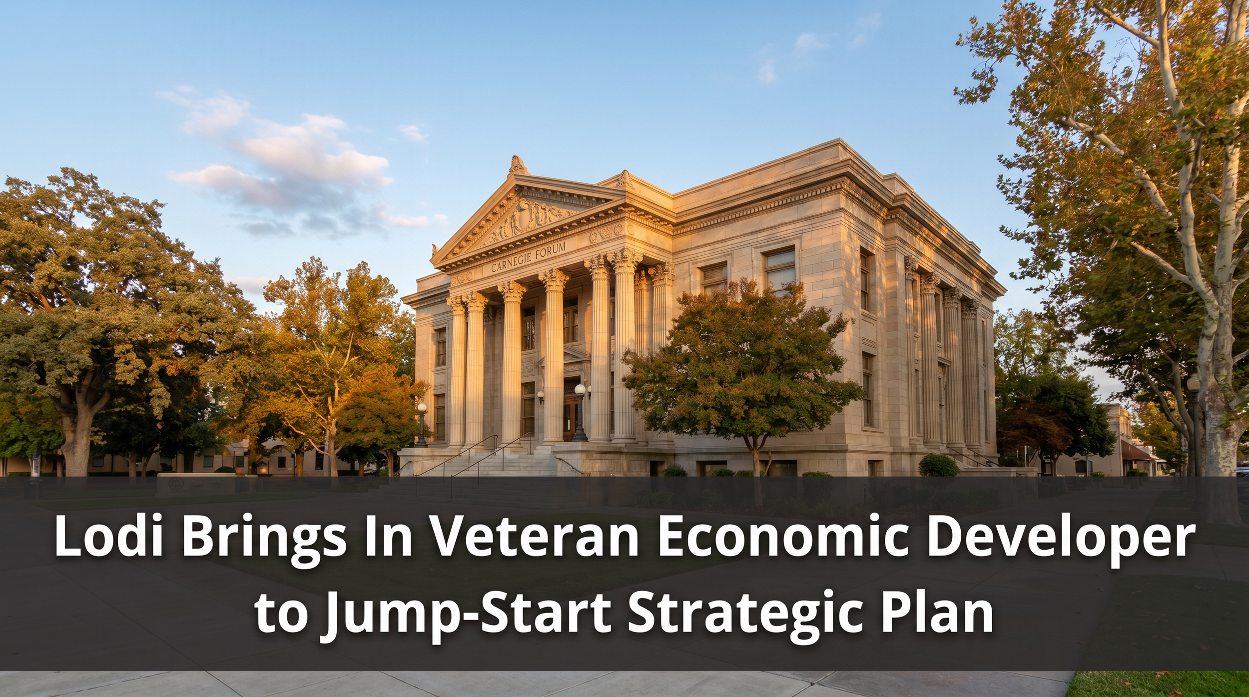 Lodi Brings In Veteran Economic Developer to Jump-Start Strategic Plan