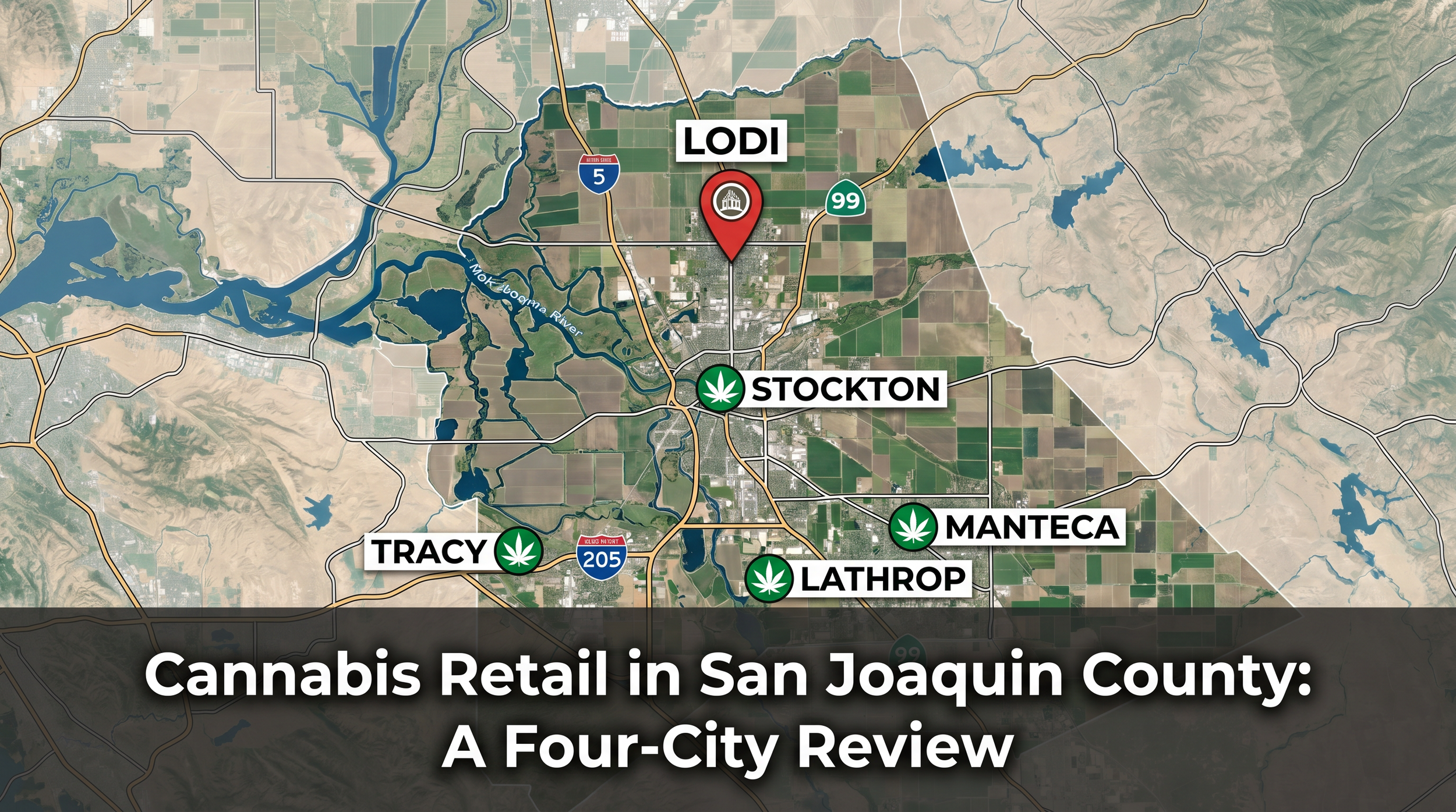 Cannabis Retail in San Joaquin County: A Four-City Review