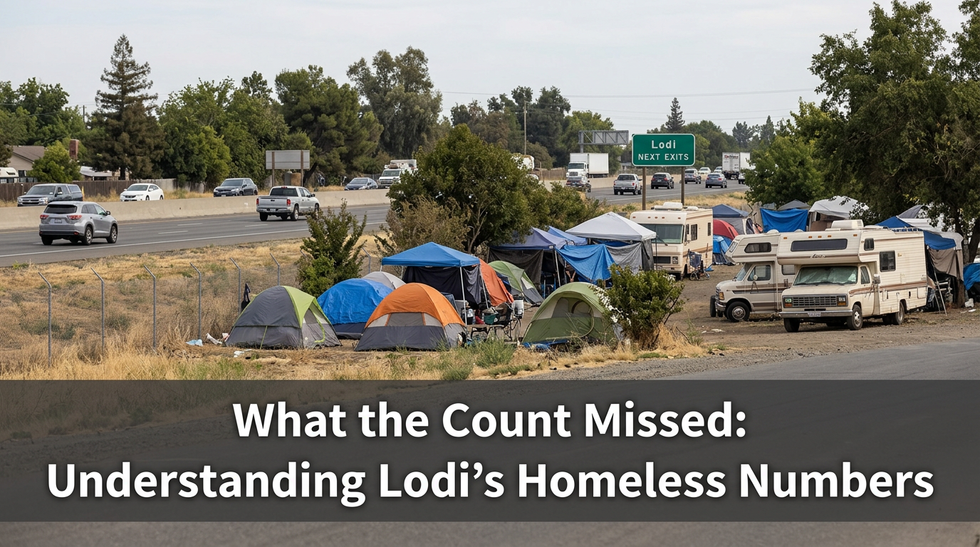 What the Count Missed: Understanding Lodi’s Homeless Numbers