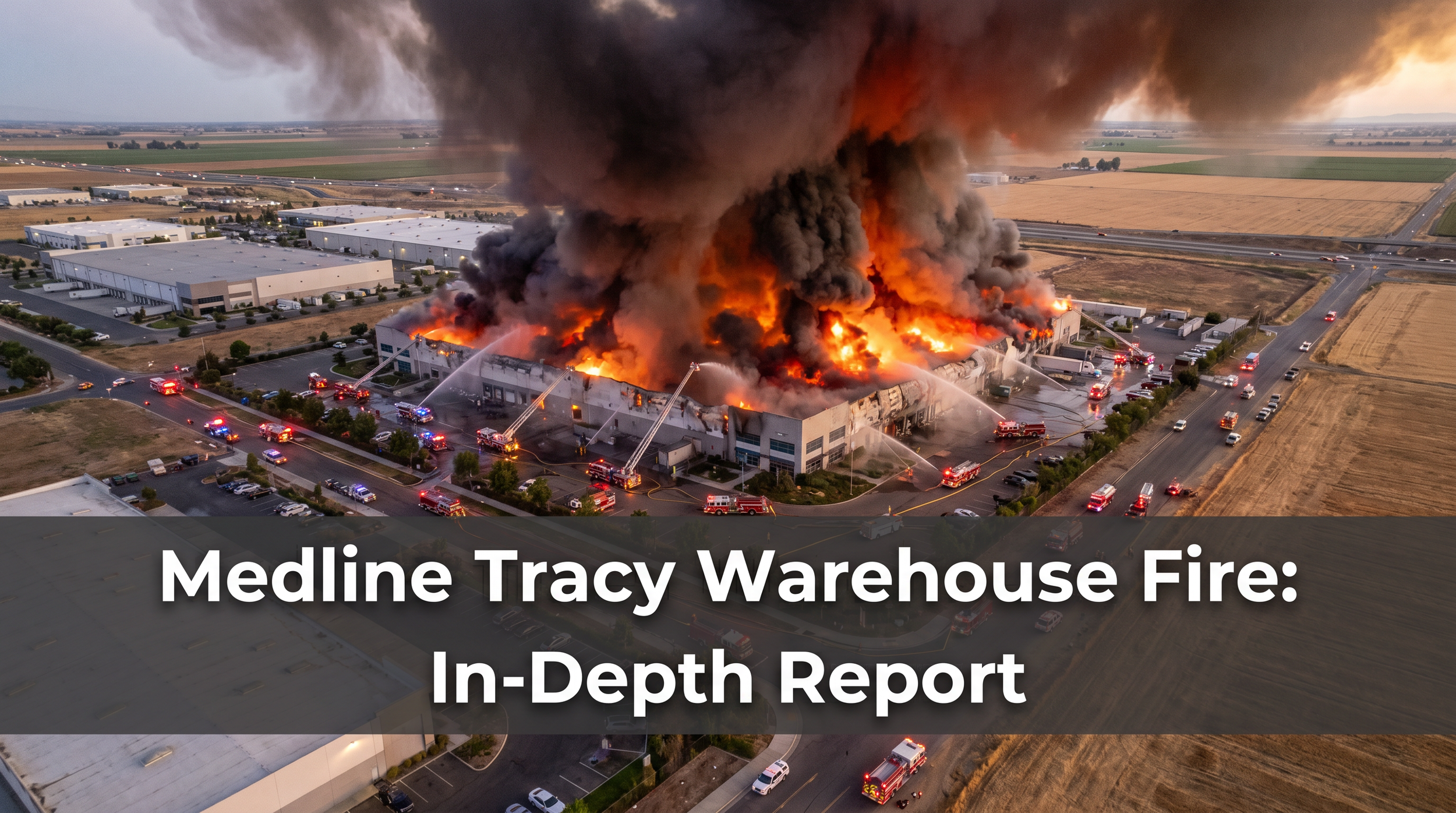 Medline Tracy Warehouse Fire: In-Depth Report