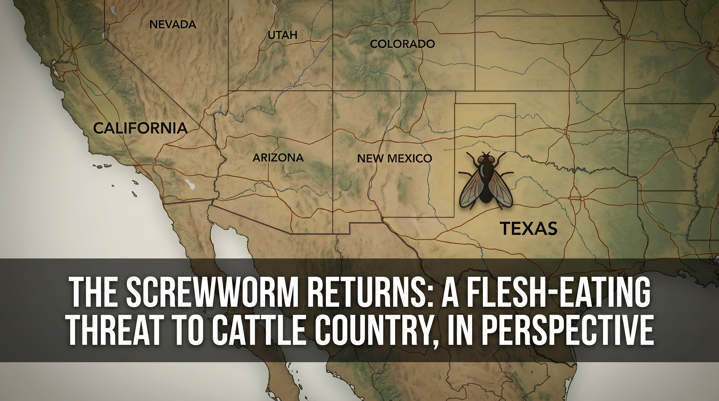 The Screwworm Returns: A Flesh-Eating Threat to Cattle Country, in Perspective