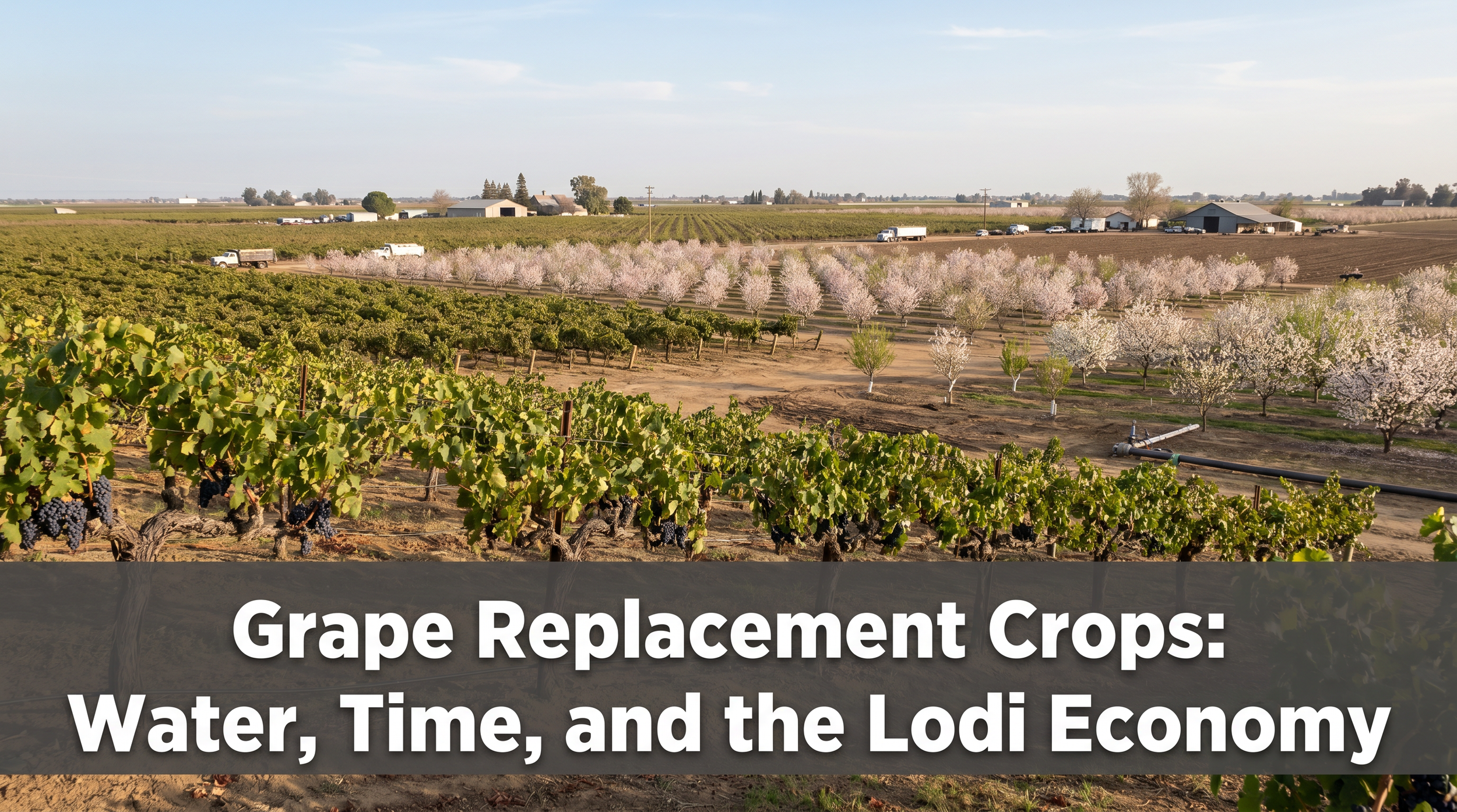 Grape Replacement Crops: Water, Time, and the Lodi Economy