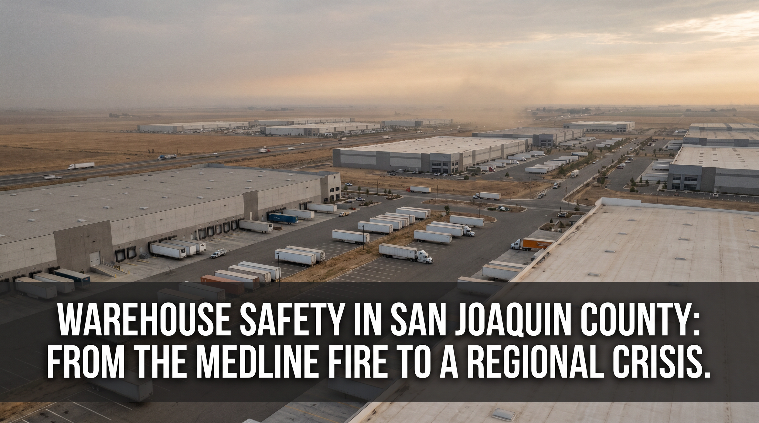 Warehouse Safety in San Joaquin County: From the Medline Fire to a Regional Crisis