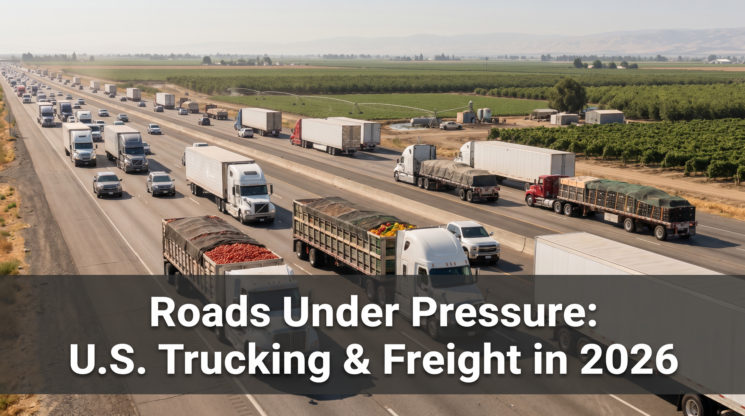 Roads Under Pressure: U.S. Trucking &amp; Freight in 2026