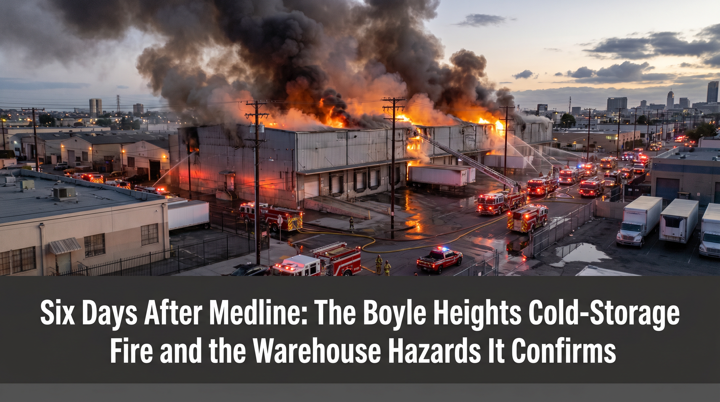 Six Days After Medline: The Boyle Heights Cold-Storage Fire and the Warehouse Hazards It Confirms