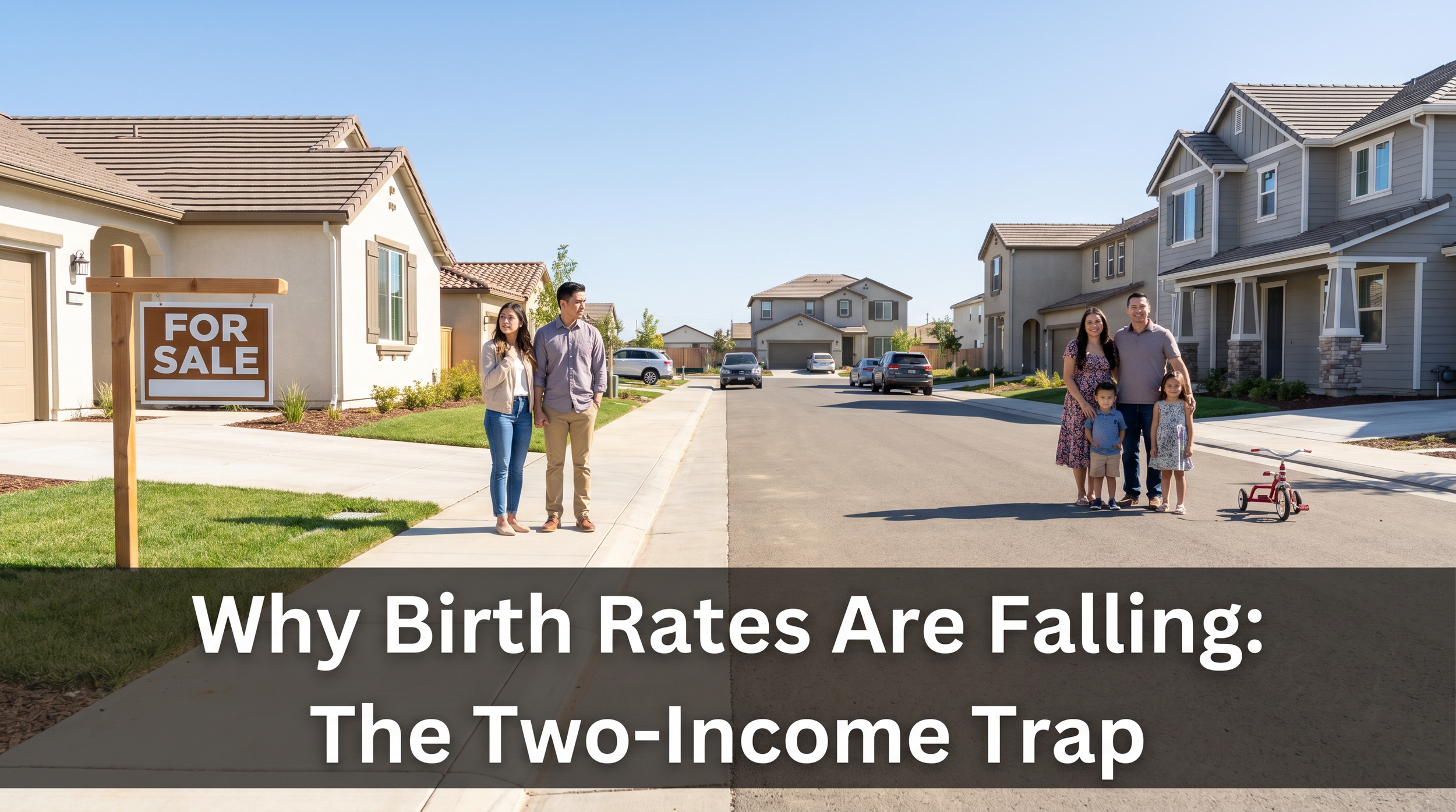 Why Birth Rates Are Falling: The Two-Income Trap
