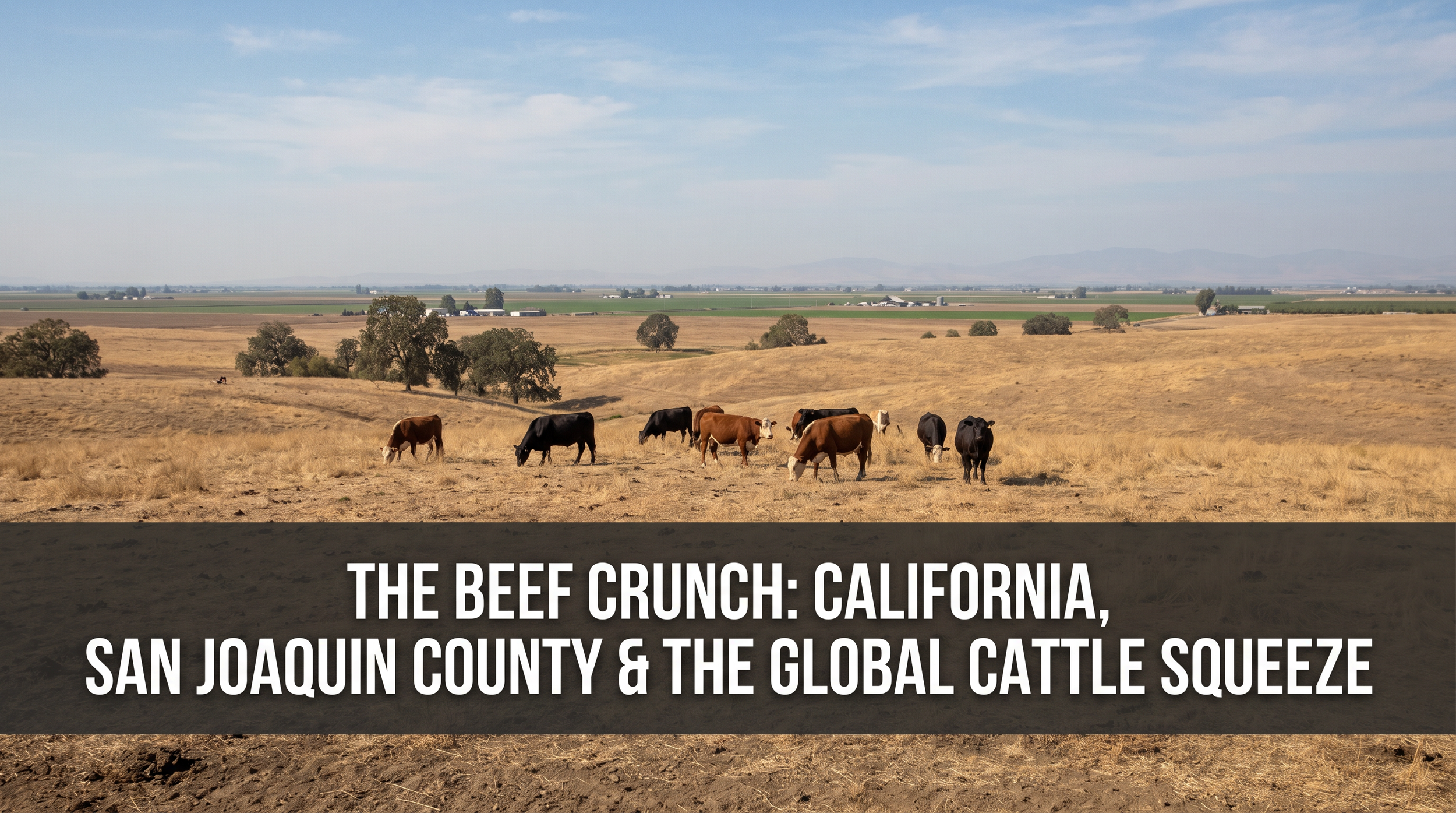 The Beef Crunch: California, San Joaquin County &amp; the Global Cattle Squeeze