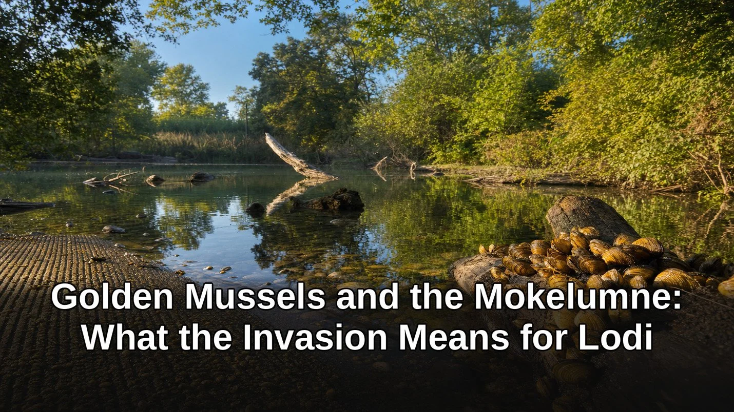 Golden Mussels and the Mokelumne: What the Invasion Means for Lodi