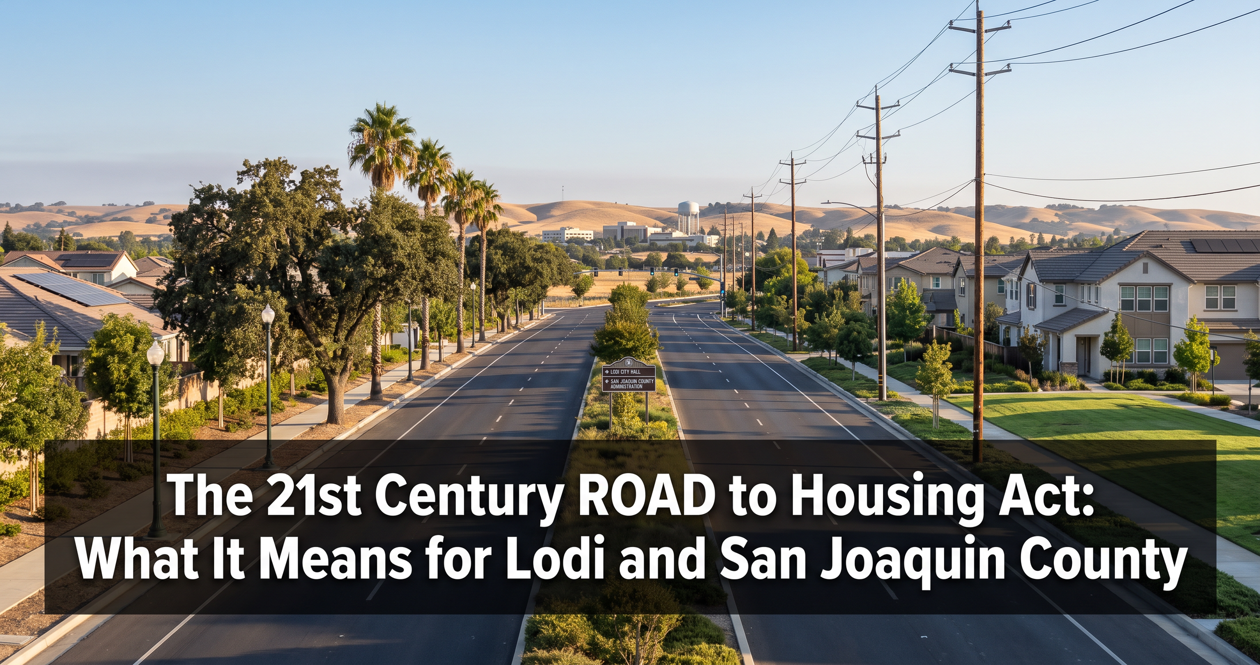 The 21st Century ROAD to Housing Act: What It Means for Lodi and San Joaquin County