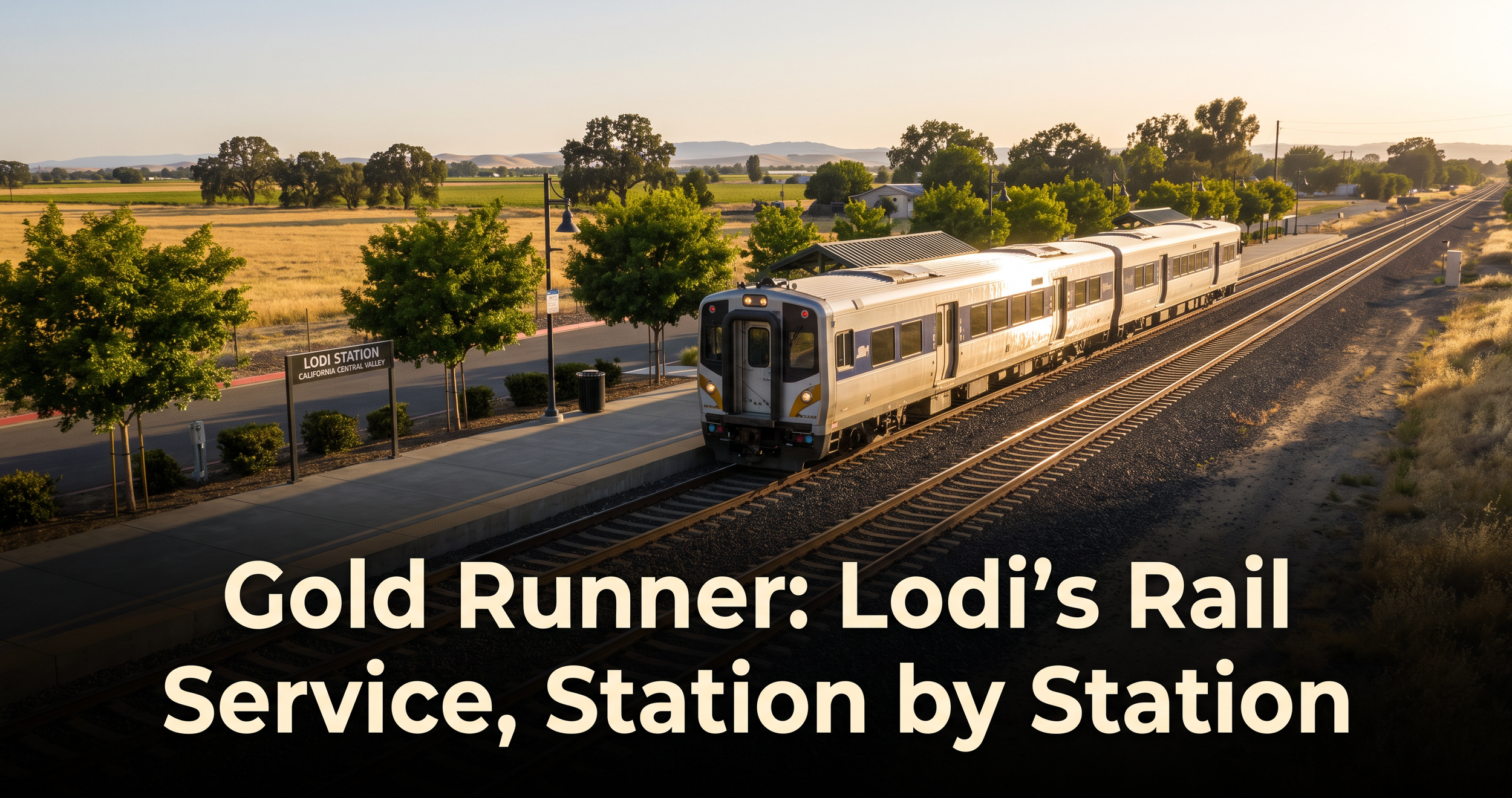 Gold Runner: Lodi's Rail Service, Station by Station