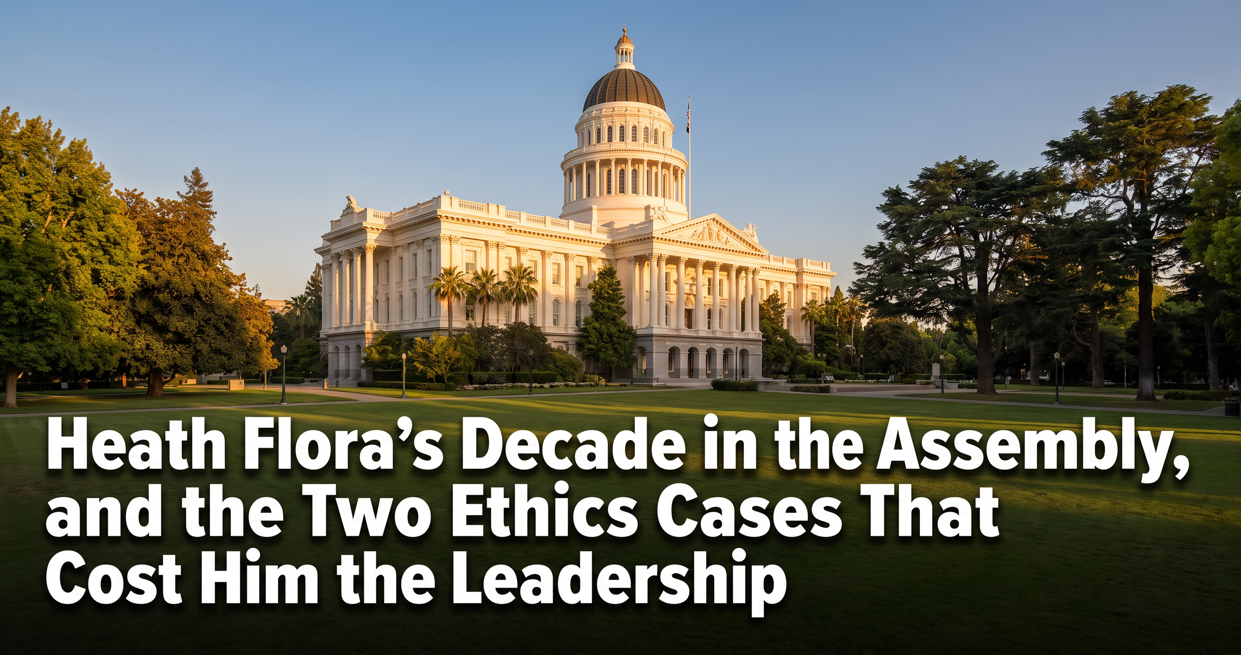 Heath Flora's Decade in the Assembly, and the Two Ethics Cases That Cost Him the Leadership