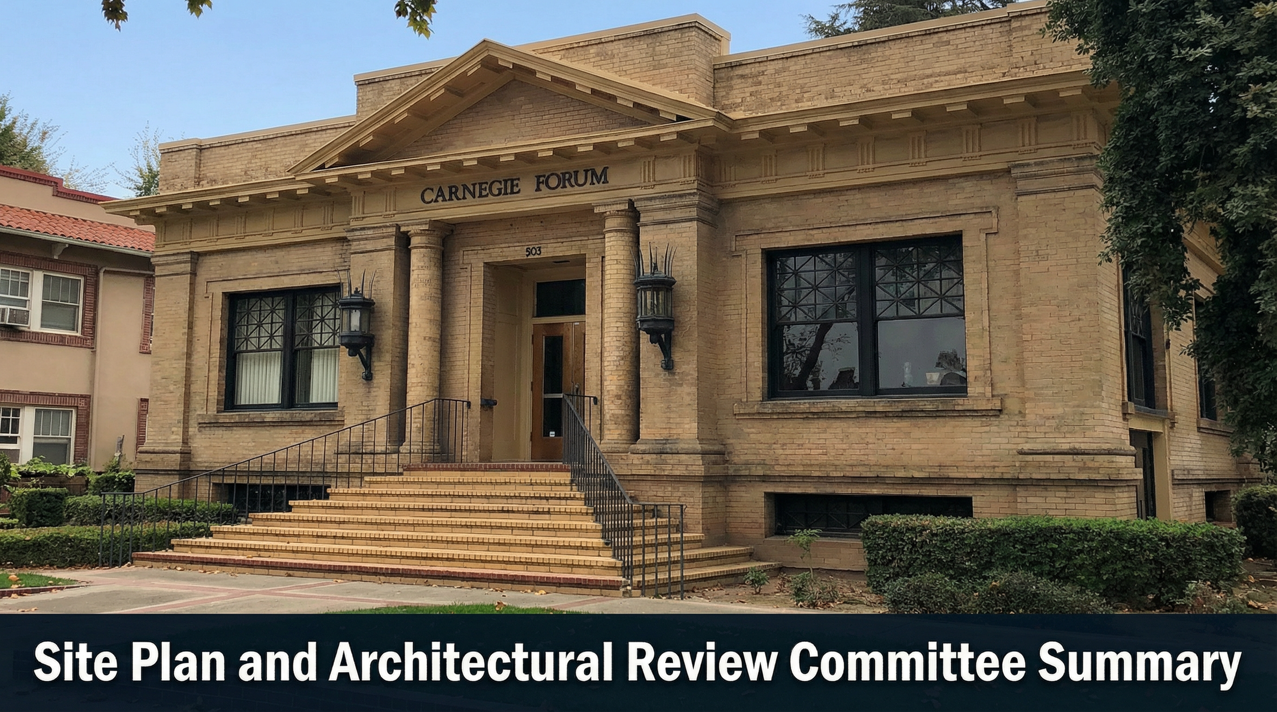 Site Plan and Architectural Review Committee - August 26, 2026