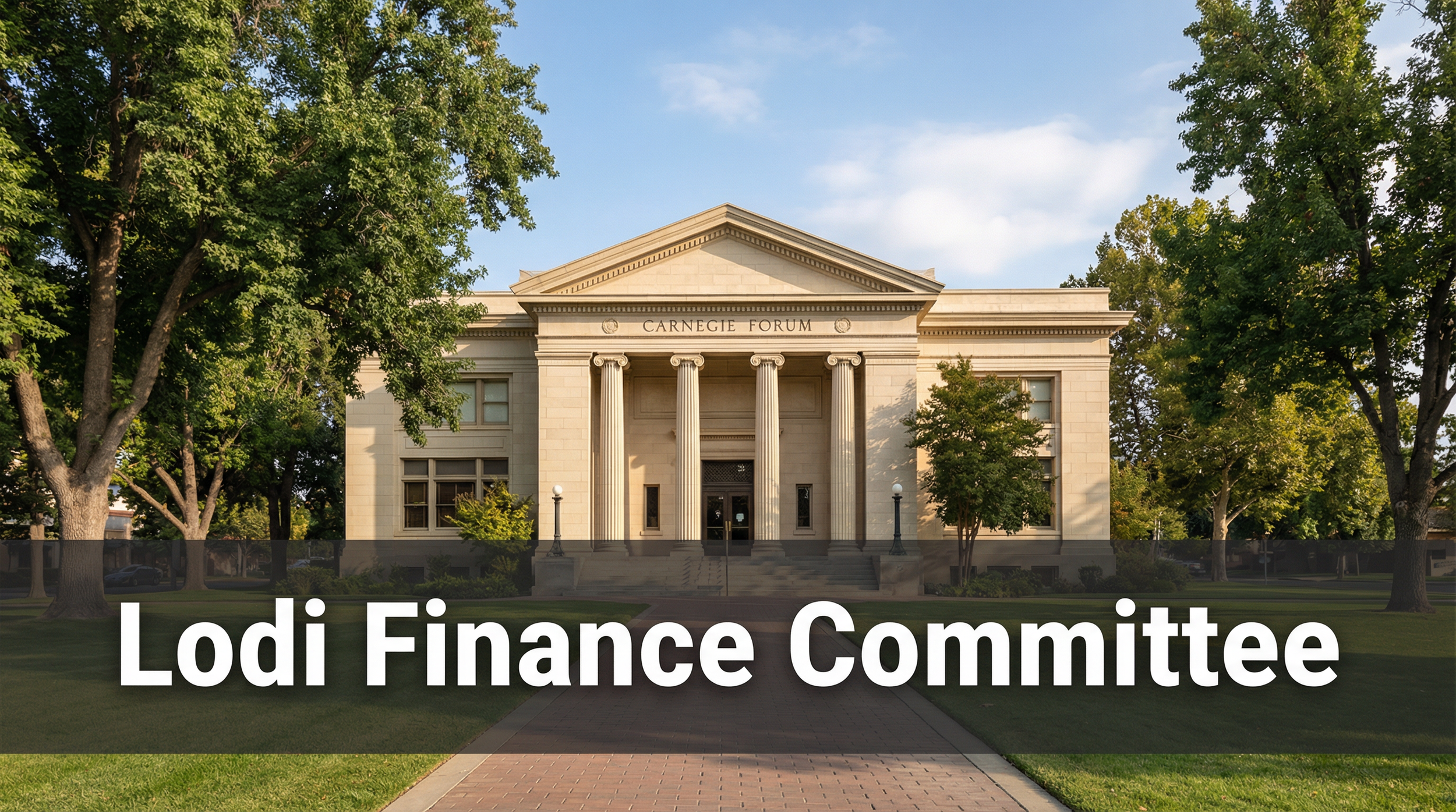 Lodi Finance Committee - September 16, 2026