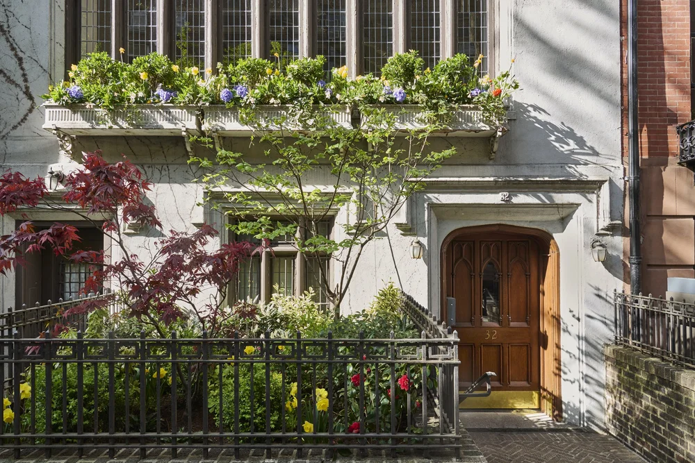 Greenwich Village townhouse exterior