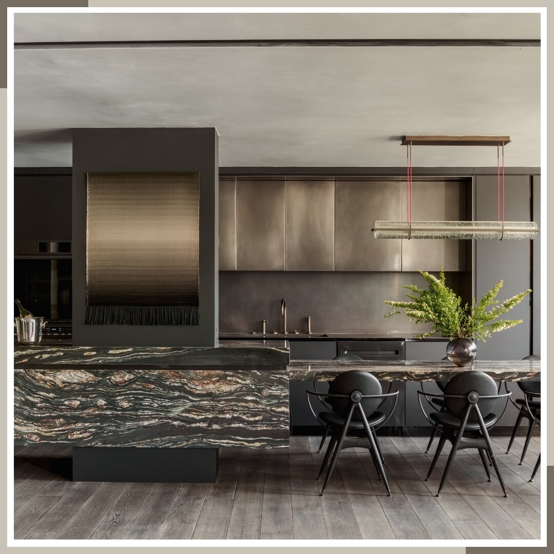 Introducing The Hunter Residence, a luxurious and sophisticated loft in the heart of West Hollywood. The residence features a remarkable kitchen with beautiful Portero Quartzite countertops and stunning bronze finishes. You can find more details &amp