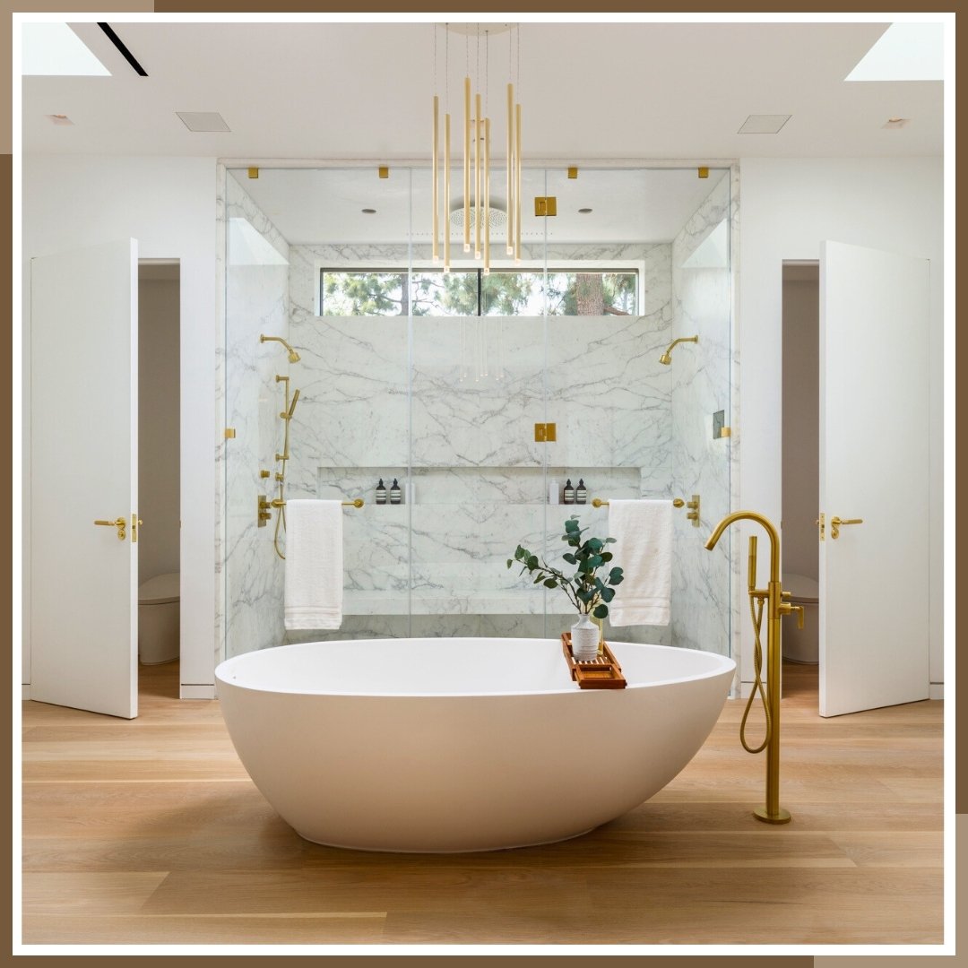 Here are some of our favorite bathrooms from past projects! We're grateful for the opportunity to create peaceful, serene spaces for our clients. Which one is your favorite?