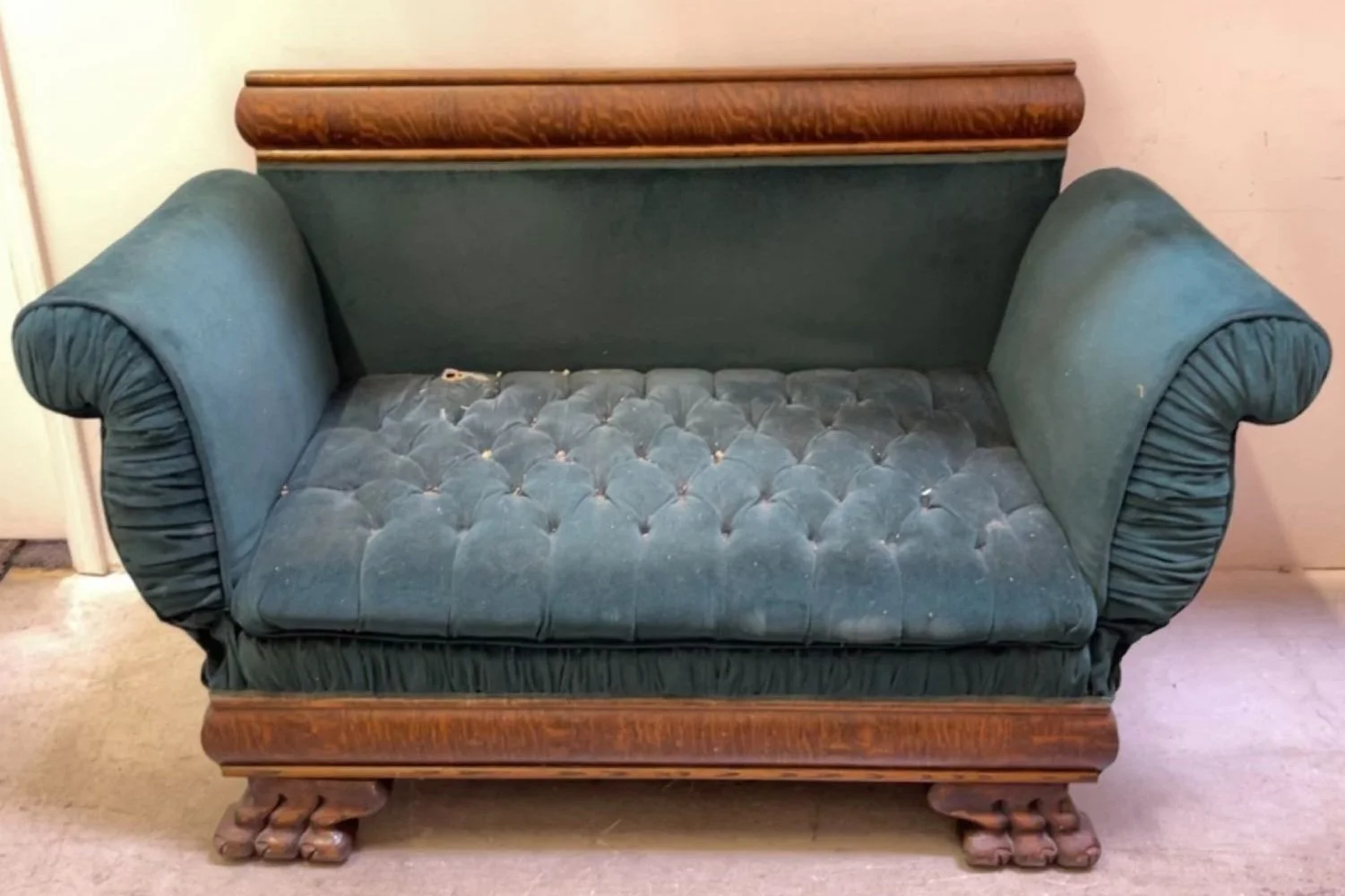 Blue Chair Before Photo