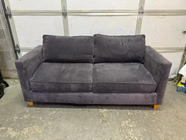 Gray Couch Before Picture