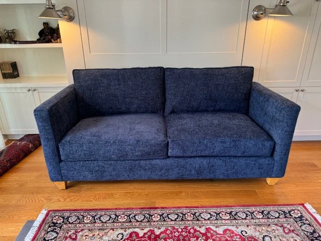 Blue Couch After Picture