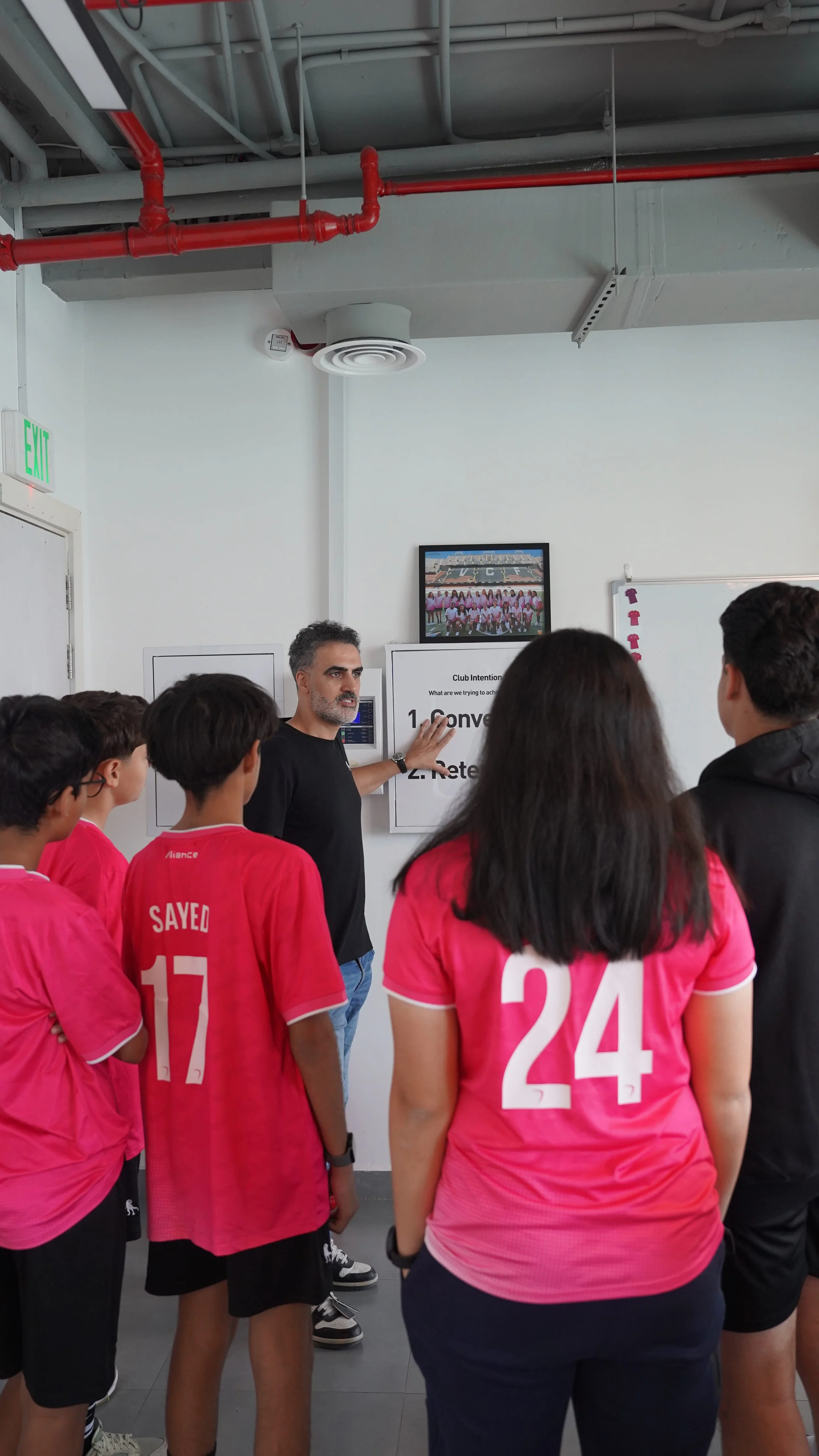 Alliance players at the office.jpg