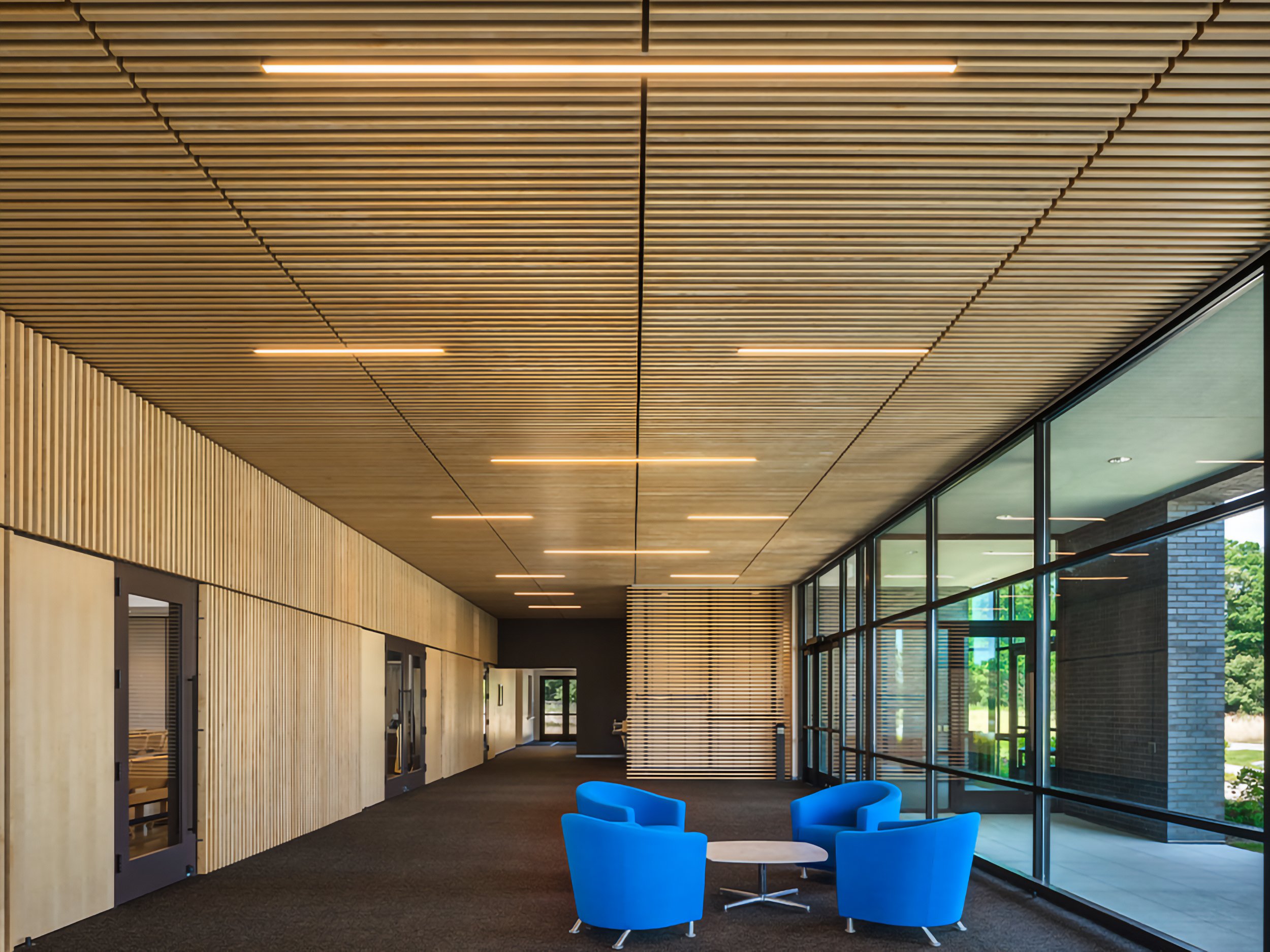 Acoustic Wood Ceiling Wall Panels