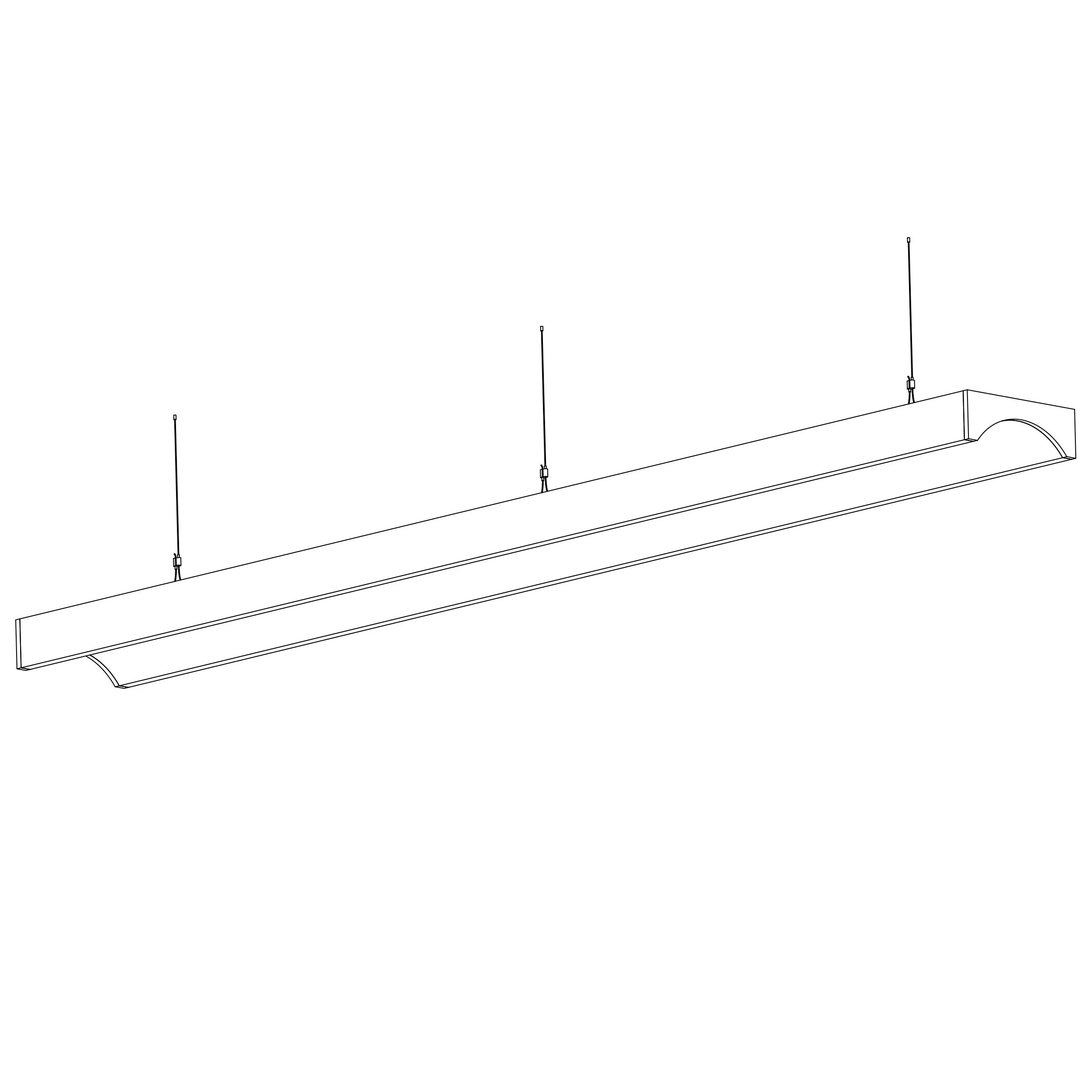 Ceiling Baffle – 108"