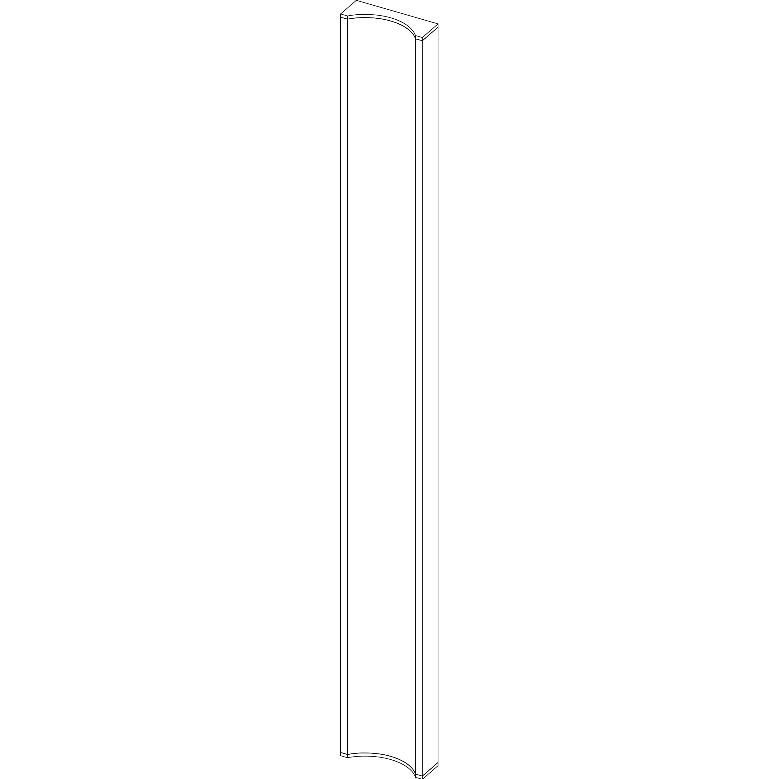 Wall Baffle – 108"