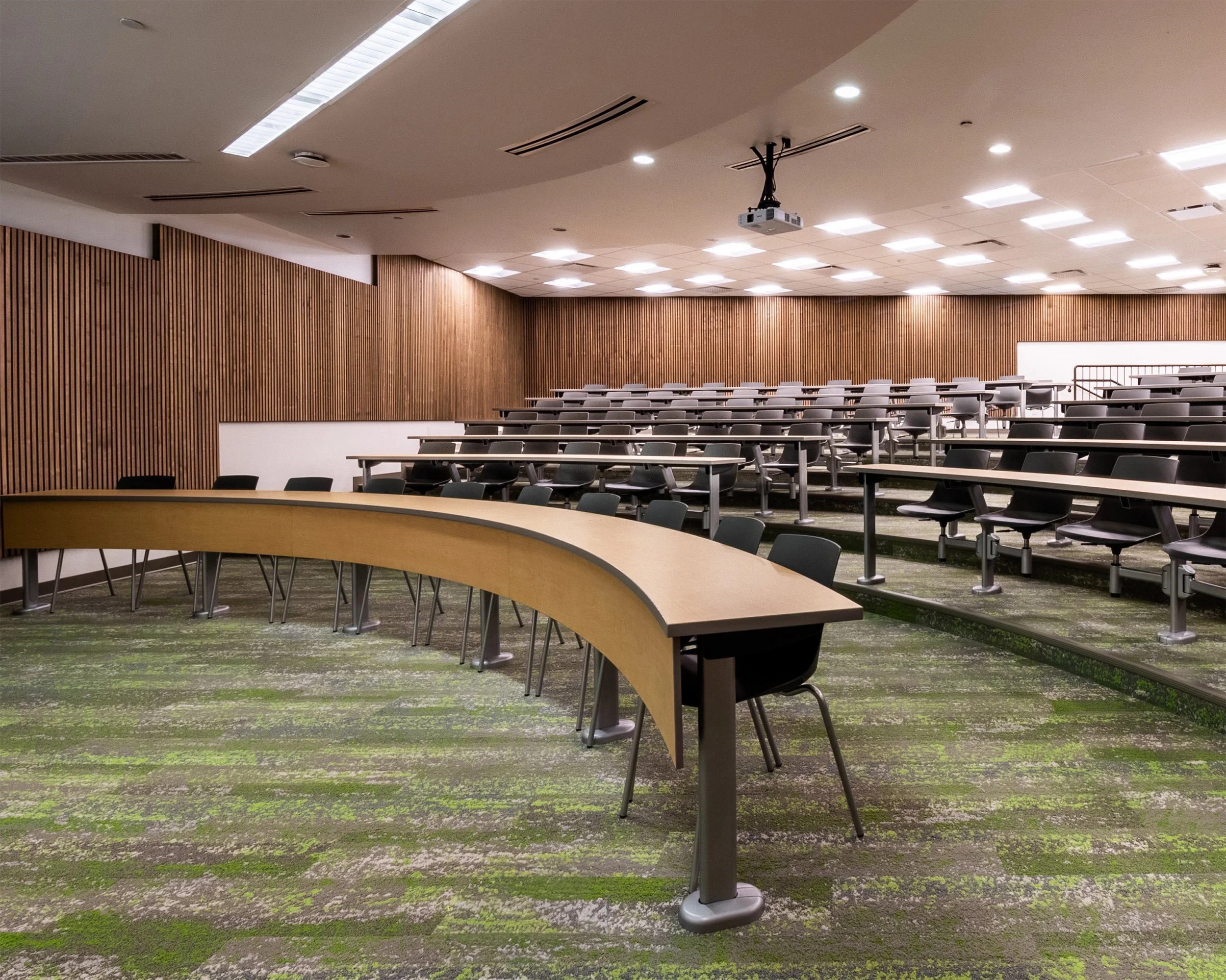 green-carpeted-classroom-with-lecture-hall-seatinga-nd-WoodLine-Edge-wood-acoustic-paneling.jpg