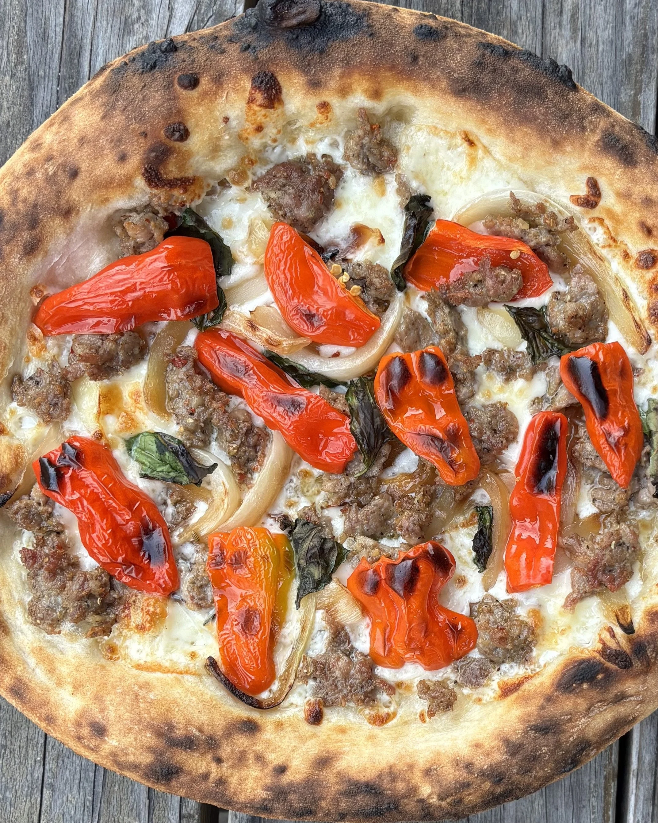 Sausage & Peppers Pizza