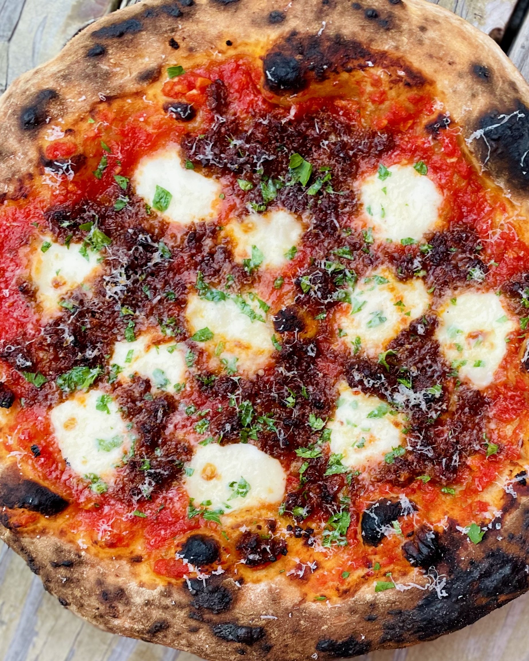 bolognese pizza