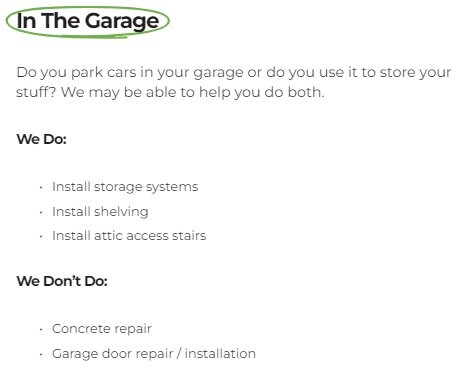 If you need help with your garage storage solutions, you know who to call: Pittsburgh Area Handyman!

https://www.pittsburghareahandyman.com/estimate-page

#handymanservices #handyman #Handyman